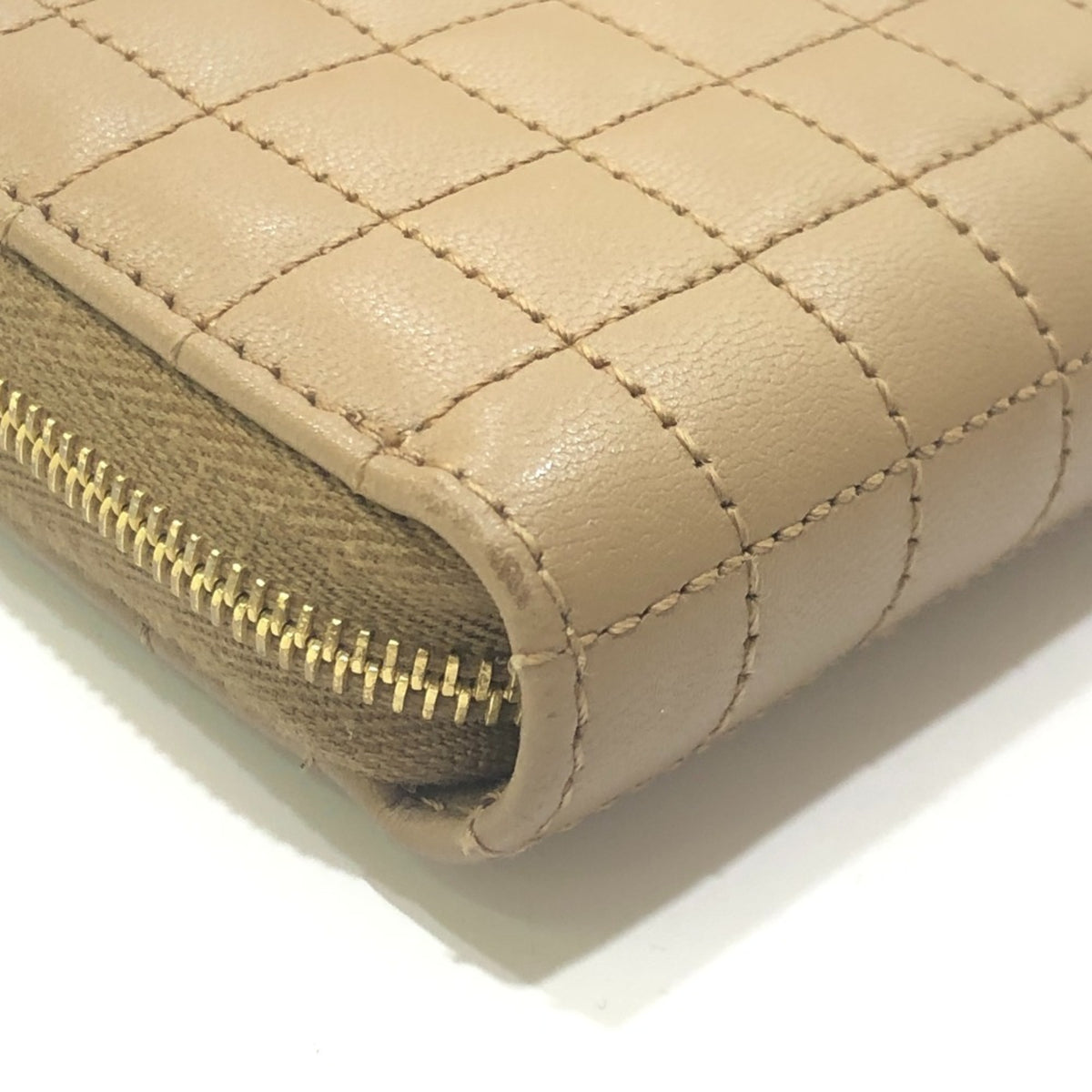 Celine Brown Leather Coin Purse/Coin Case (Pre-Owned)