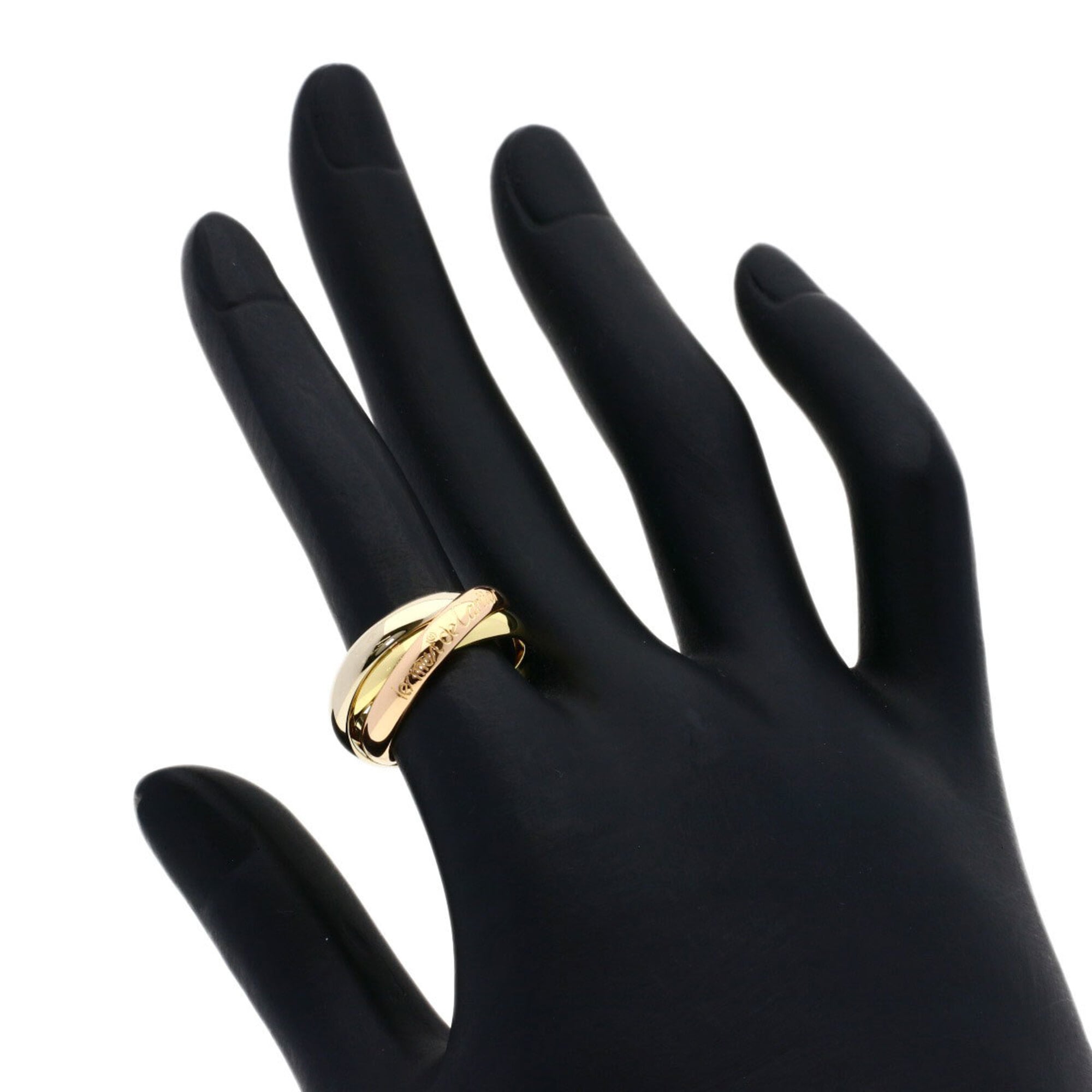 Cartier Yellow Gold (18K) Pink Gold (18K) White Gold (18K) Band Ring (Pre-Owned)