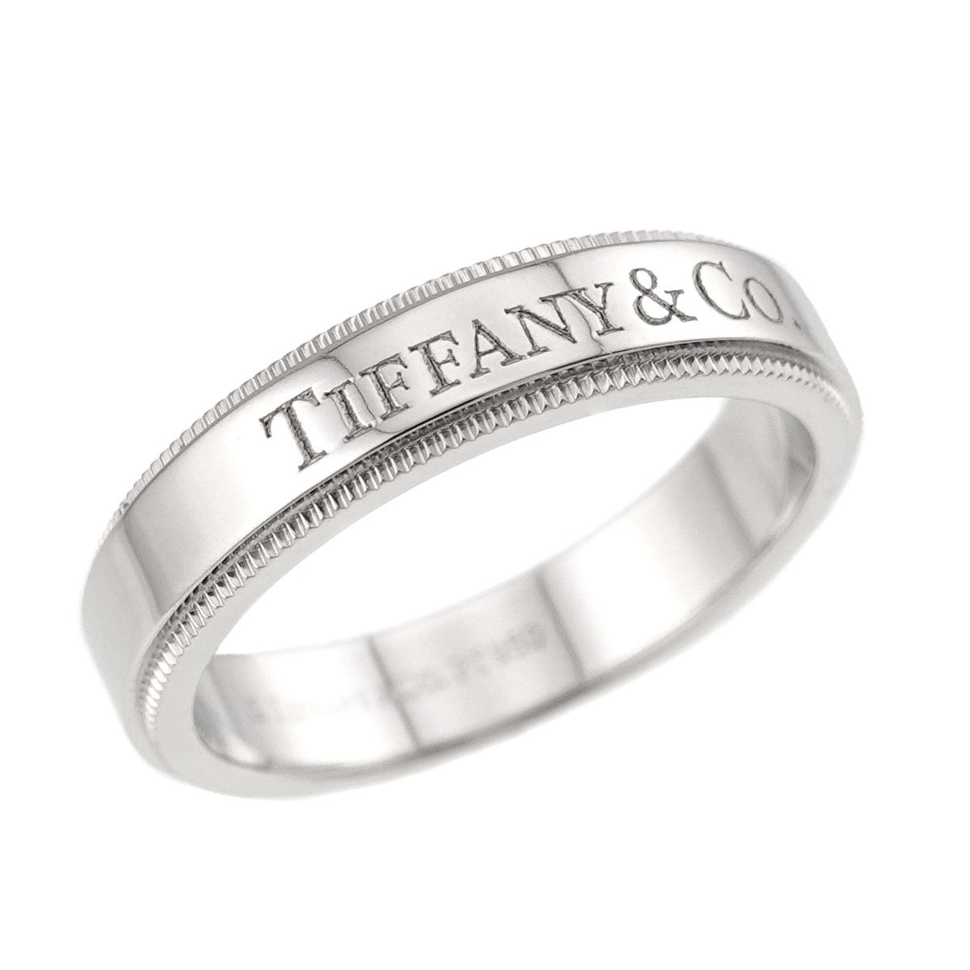 Tiffany Platinum 950 Band Ring (Pre-Owned)