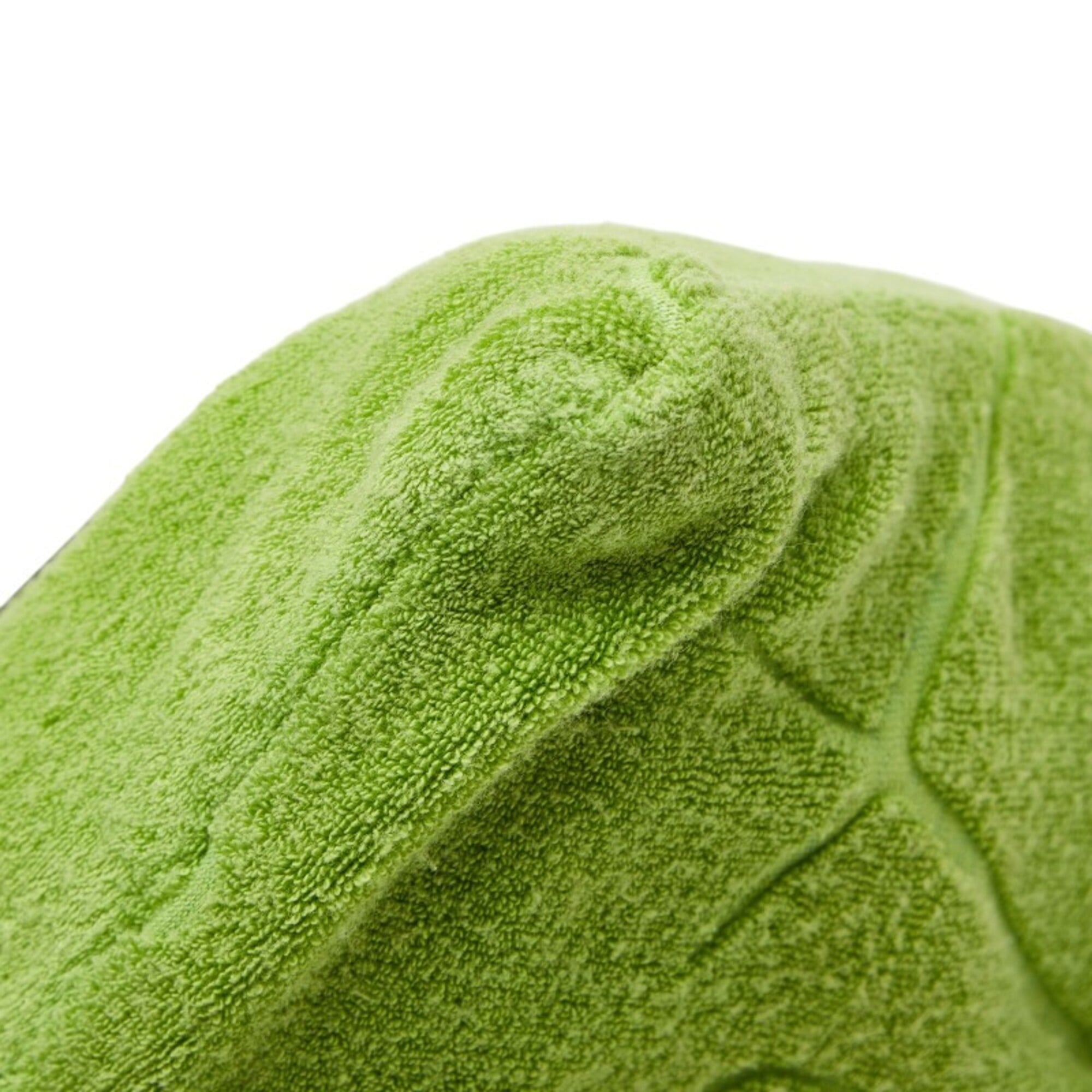 Loewe Green Pile Fabric Leather Pouch (Pre-Owned)