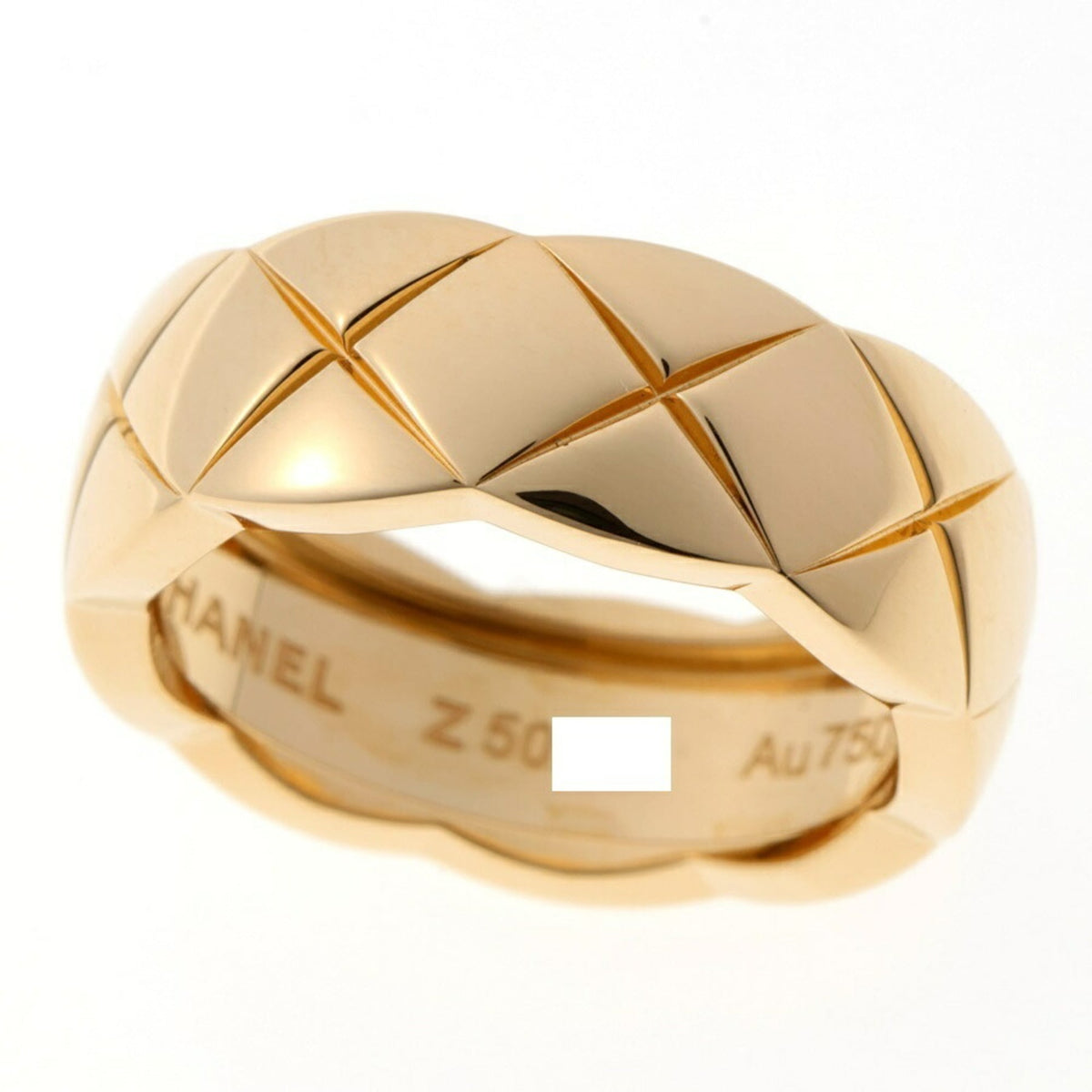 Chanel Yellow Gold Yellow Gold (18K) Band Ring (Pre-Owned)