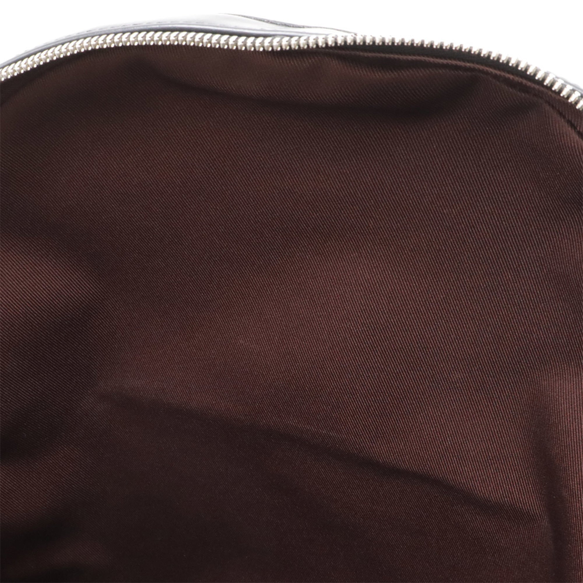 Louis Vuitton 2004 Spring Summer Collection Black Brown Monogram Canvas Backpack Shoulder Bag (Pre-Owned)