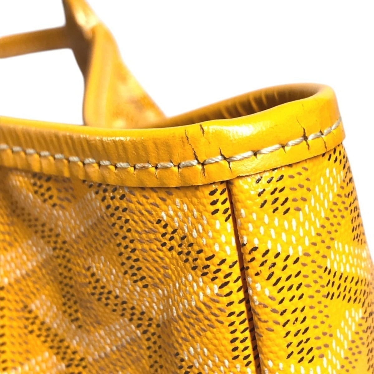 Goyard Yellow Pvc Leather Tote Bag (Pre-Owned)
