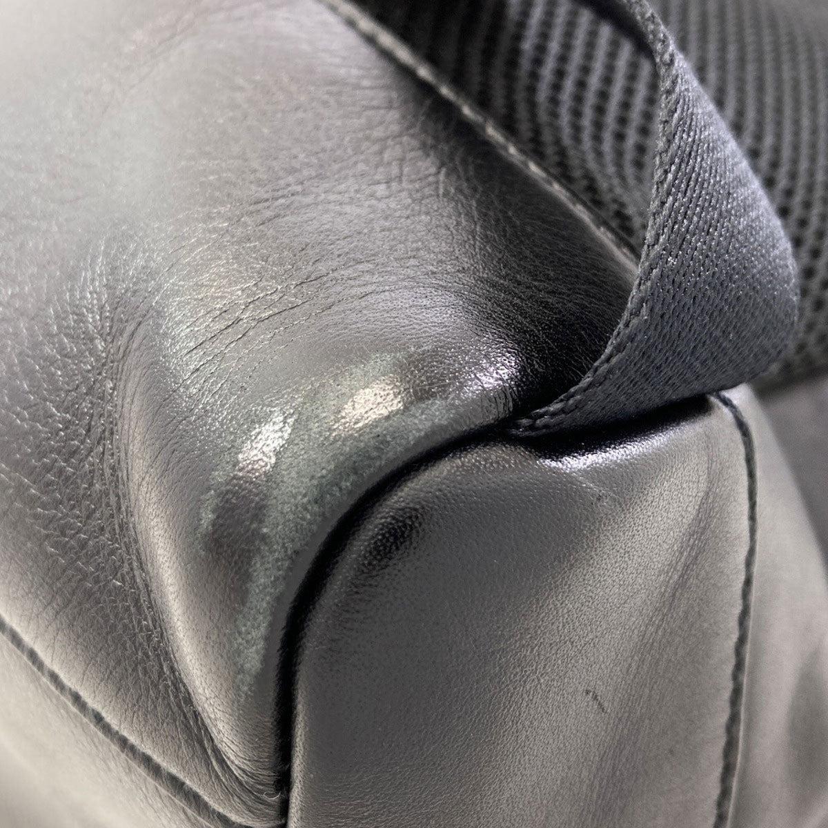Coach Black Leather Backpack (Pre-Owned)