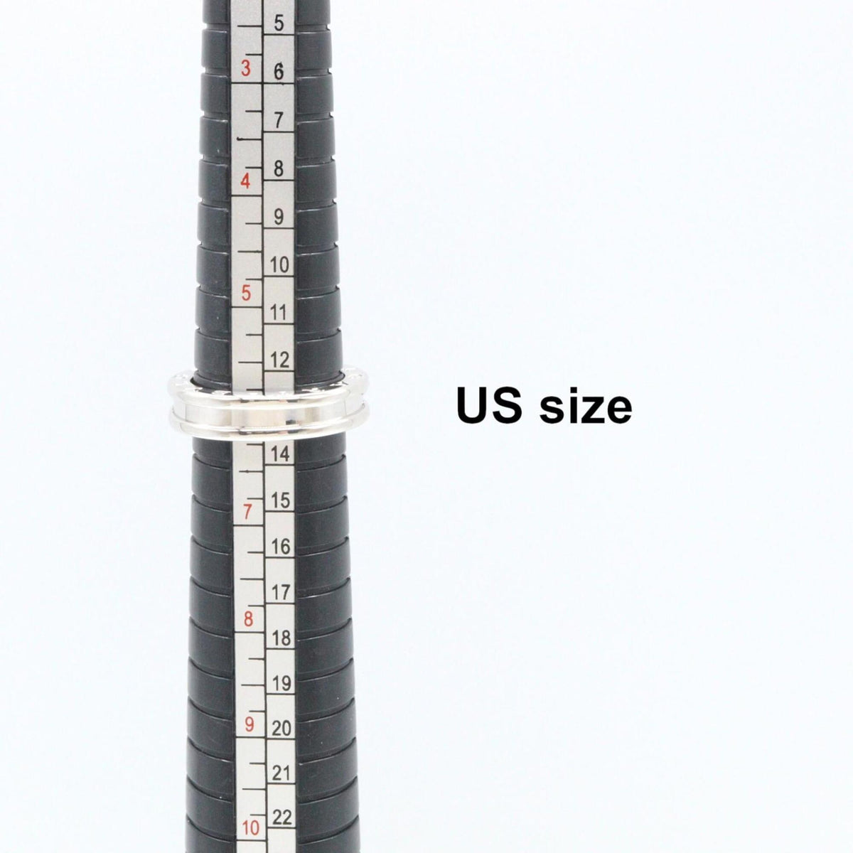 Bvlgari Silver White Gold (18K) Band Ring (Pre-Owned)