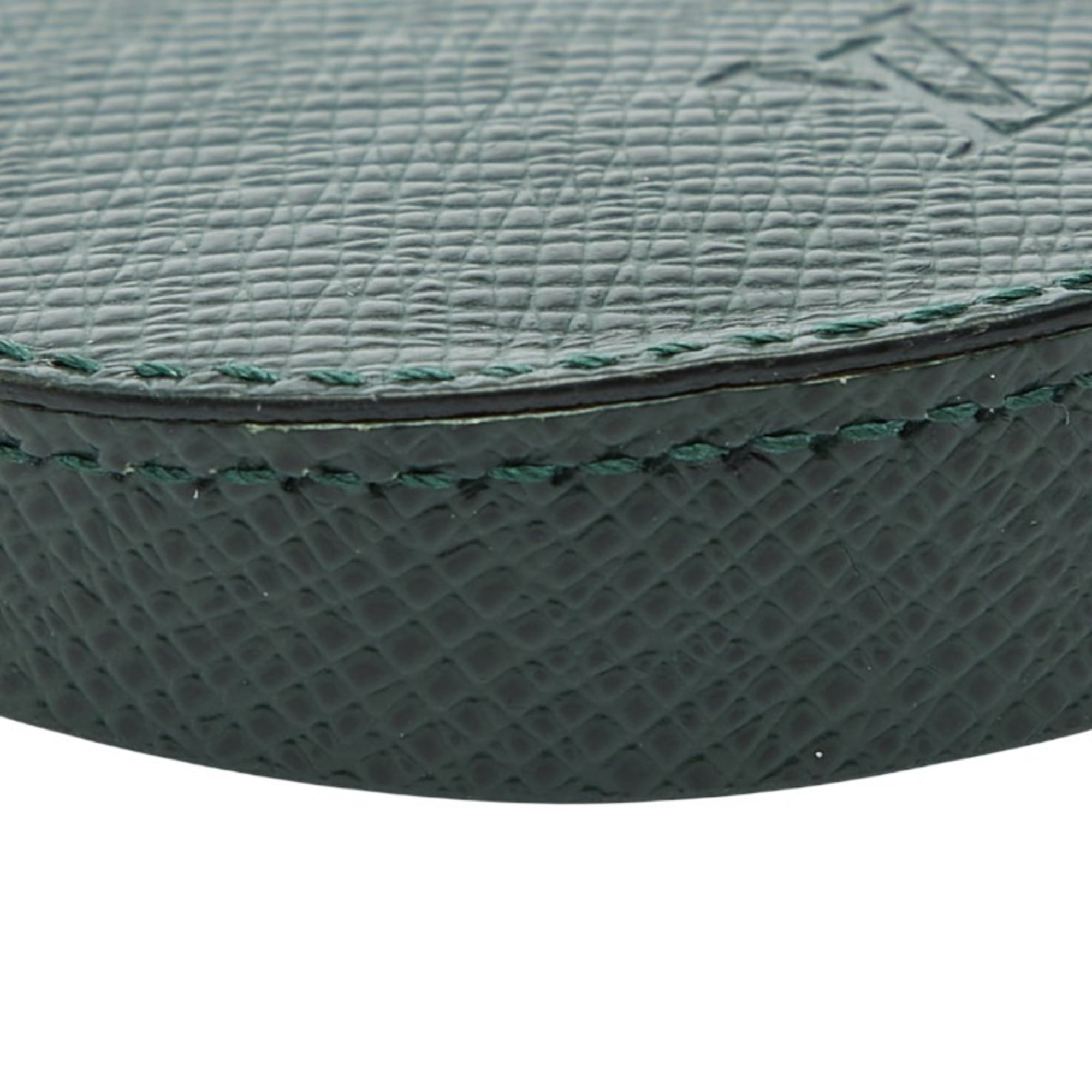Louis Vuitton Dark Green Episea Taiga Leather Coin Purse/Coin Case (Pre-Owned)