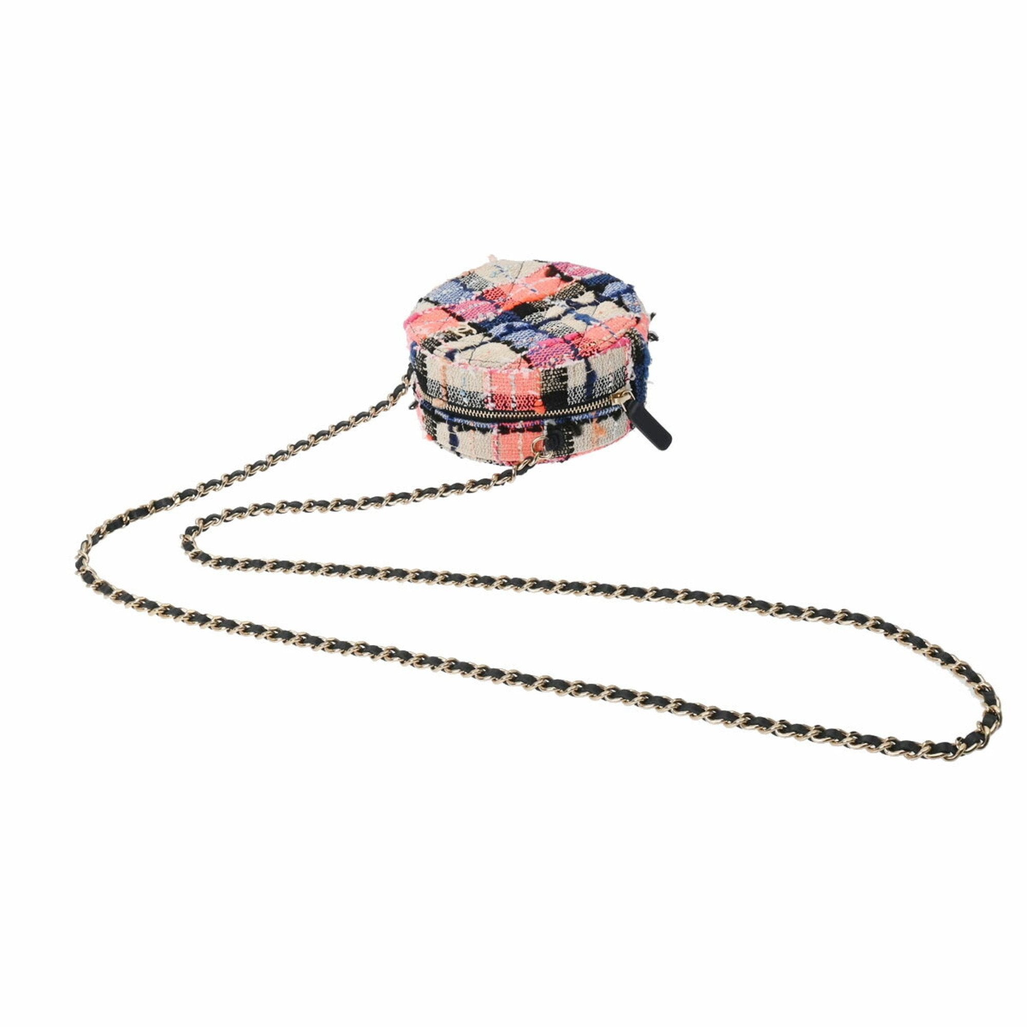 Chanel Multi-Color Tweed Shoulder Bag (Pre-Owned)