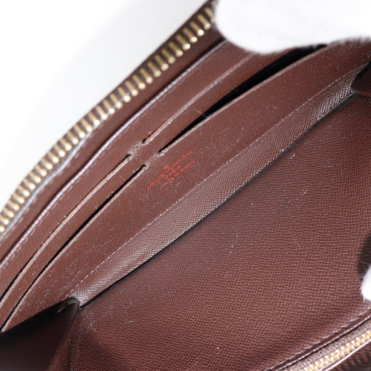 Louis Vuitton Damier Brown Damier Canvas Long Wallet (Bi-Fold) (Pre-Owned)