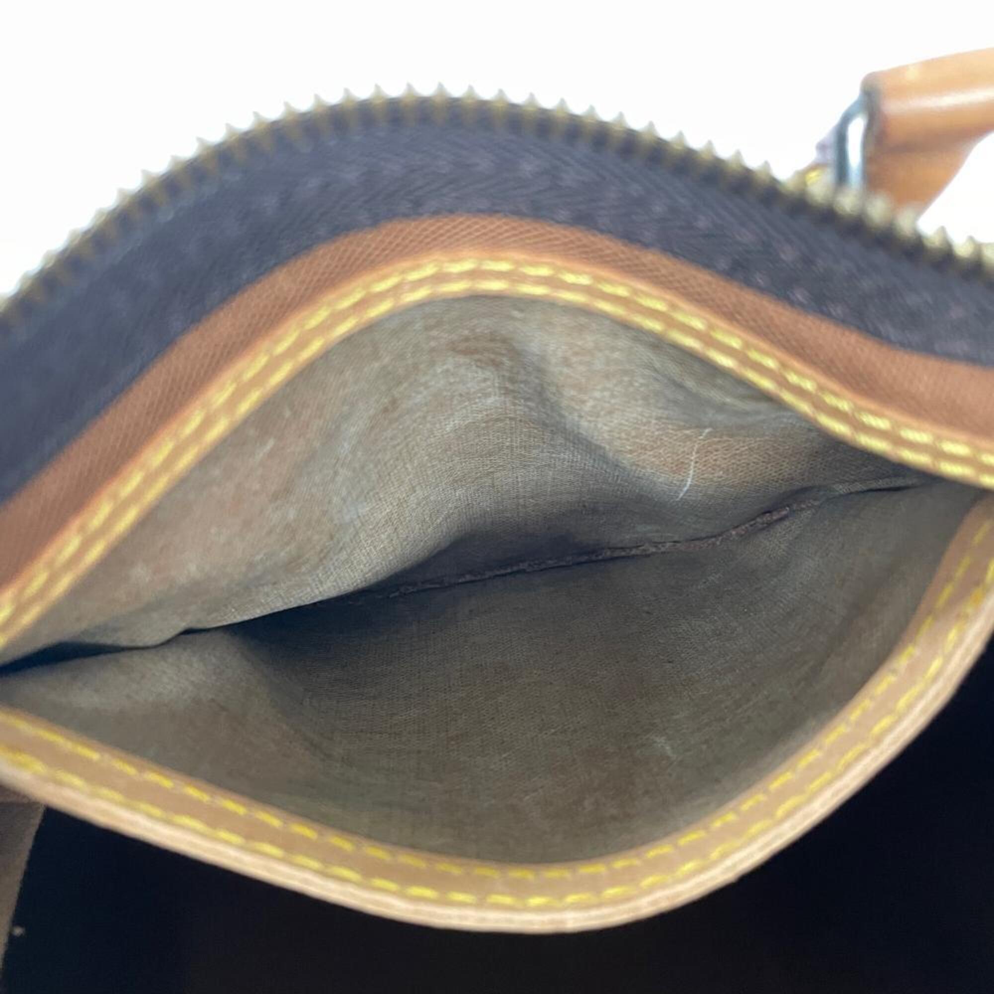 Louis Vuitton Brown Monogram Canvas Handbag (Pre-Owned)
