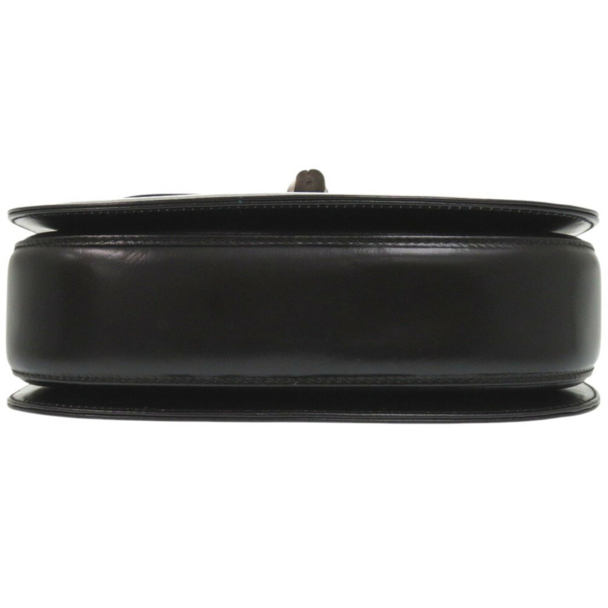 Gucci Black Leather Handbag (Pre-Owned)