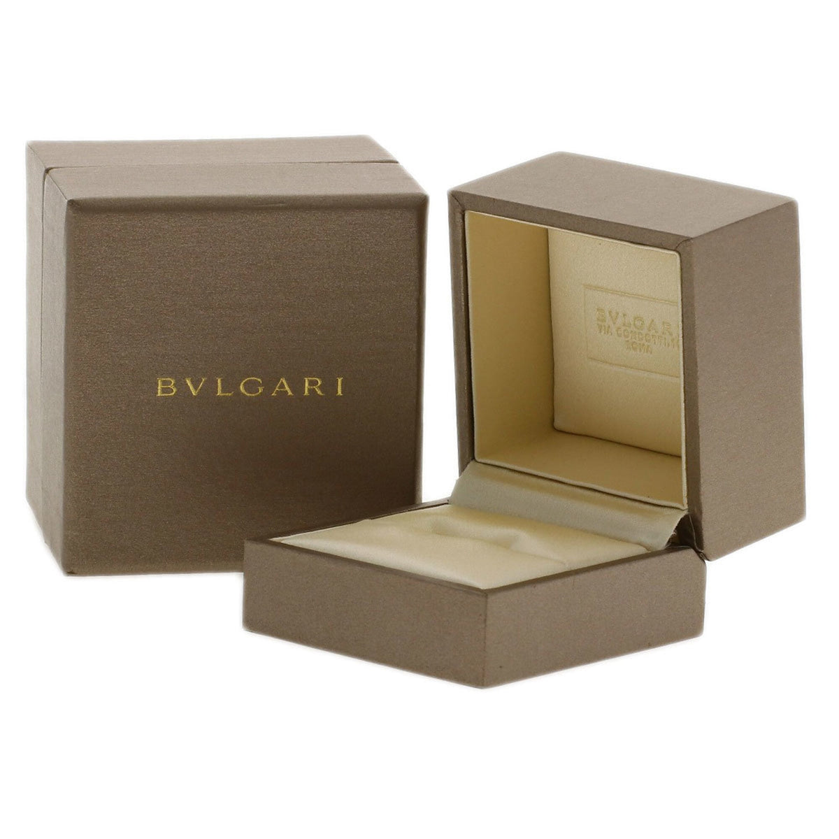 Bvlgari White Gold (18K) Band Ring (Pre-Owned)