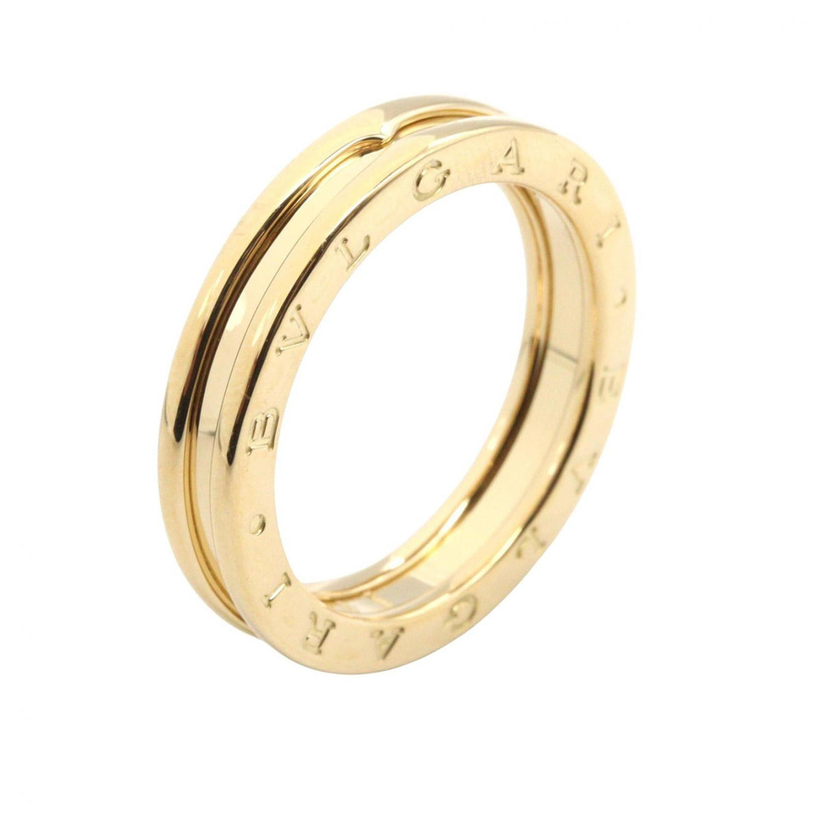 Bvlgari Gold Yellow Gold (18K) Band Ring (Pre-Owned)