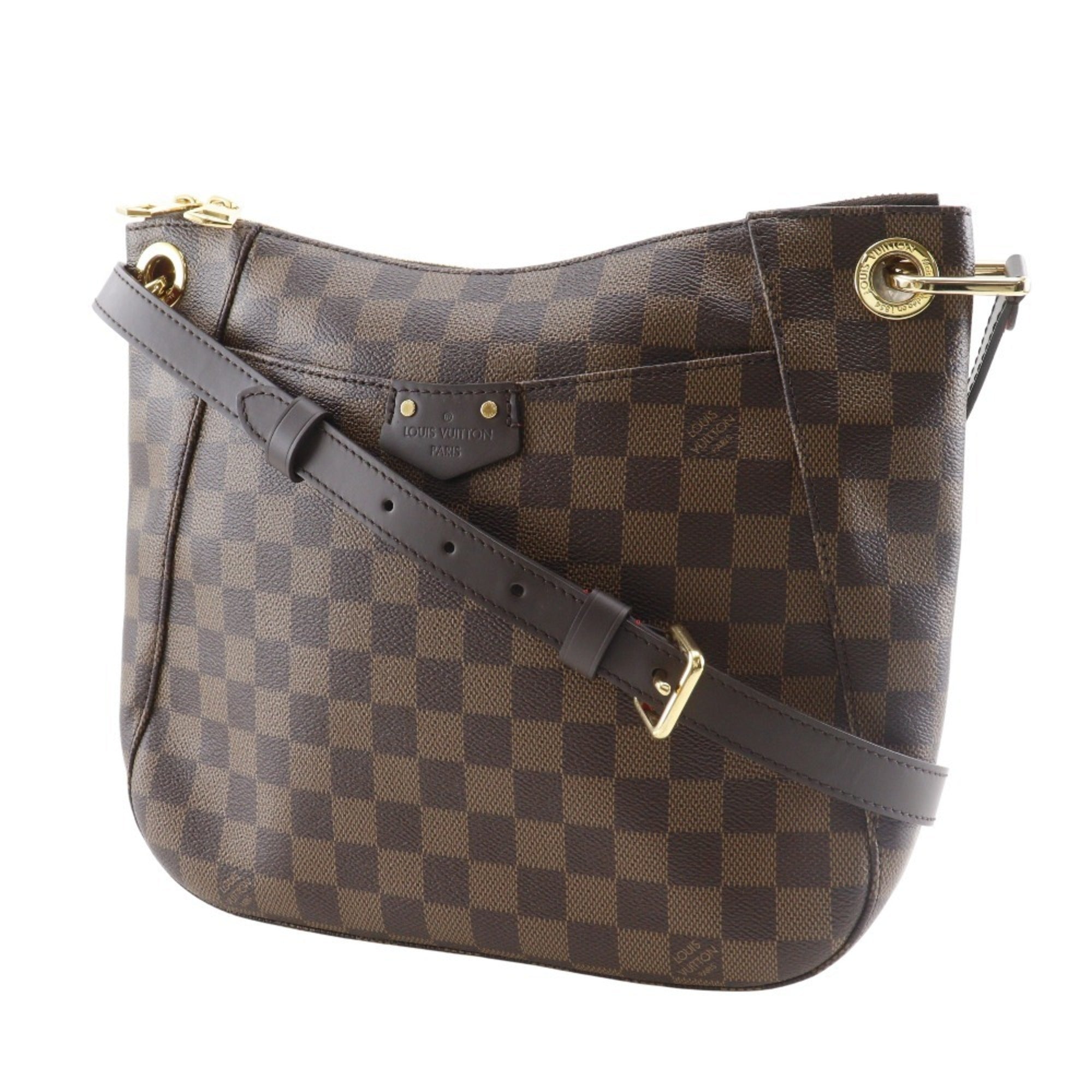 Louis Vuitton Brown Damier Canvas Shoulder Bag (Pre-Owned)