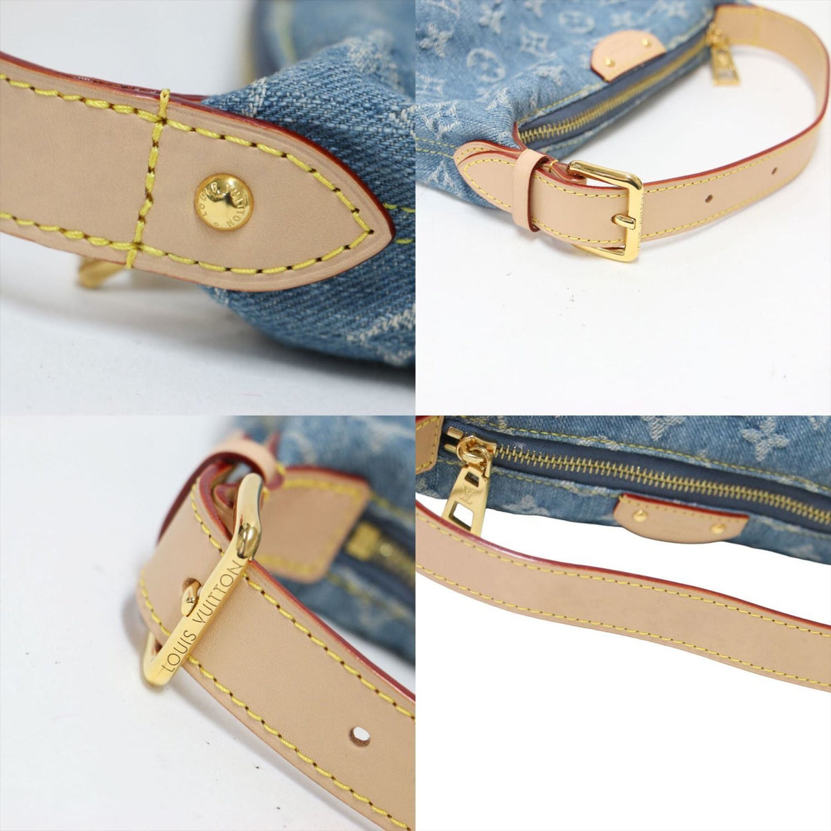 Louis Vuitton Blue Handbag Pochette (Pre-Owned)