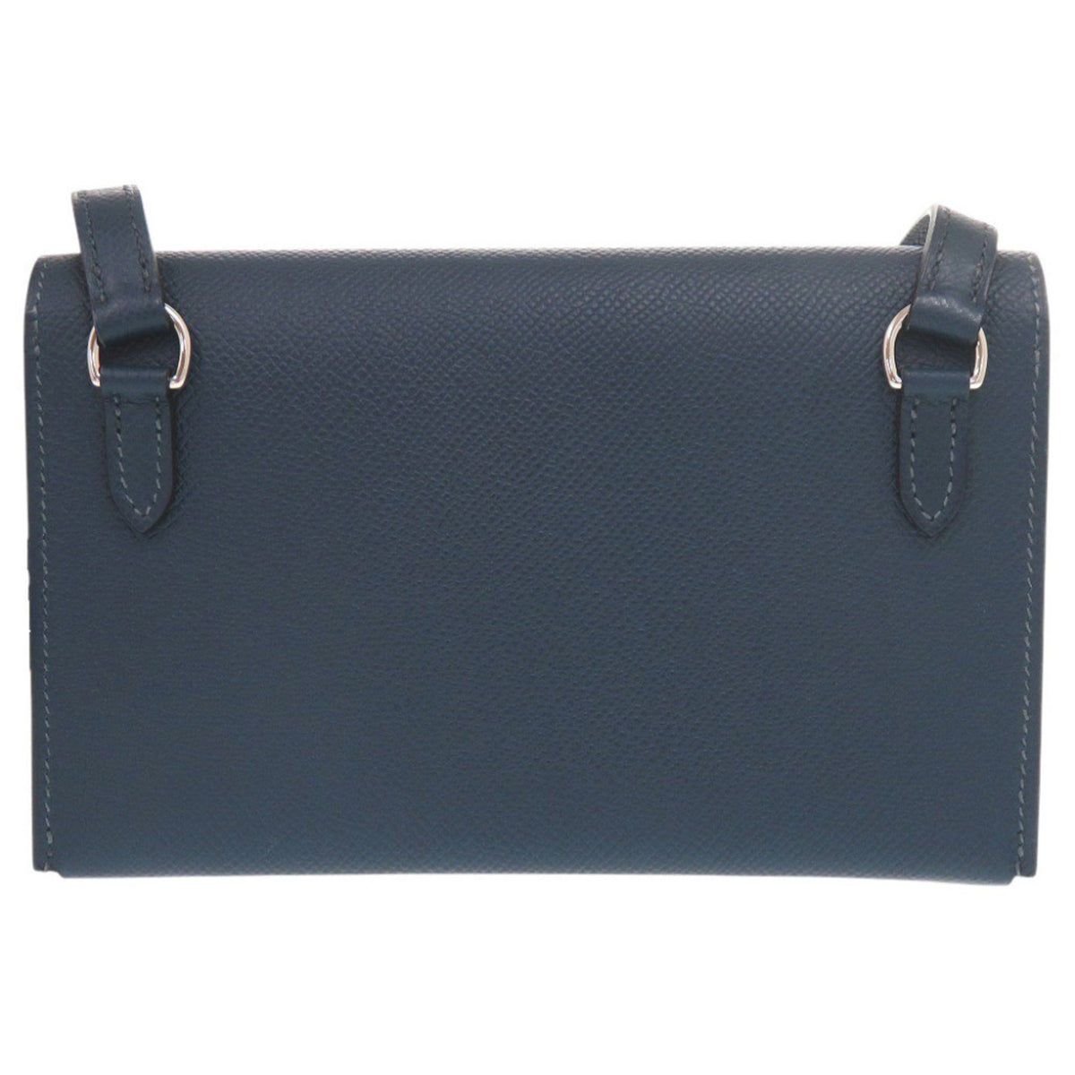 Hermes Navy Epsom Leather Shoulder Bag (Pre-Owned)