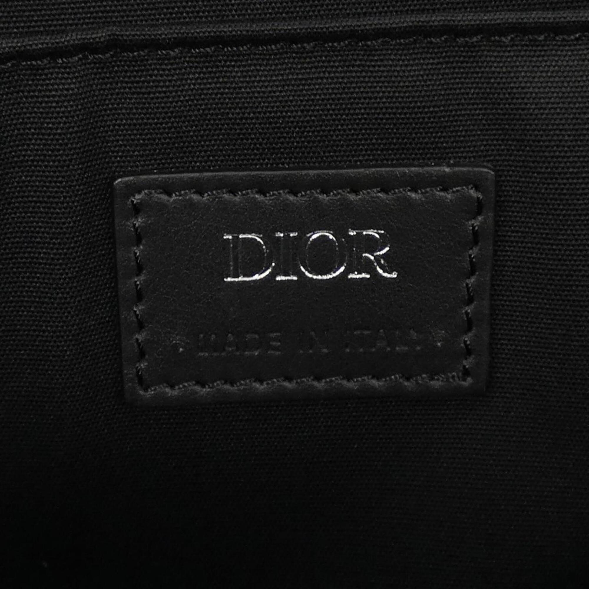 Christian Dior Black Gray Handbag (Pre-Owned)