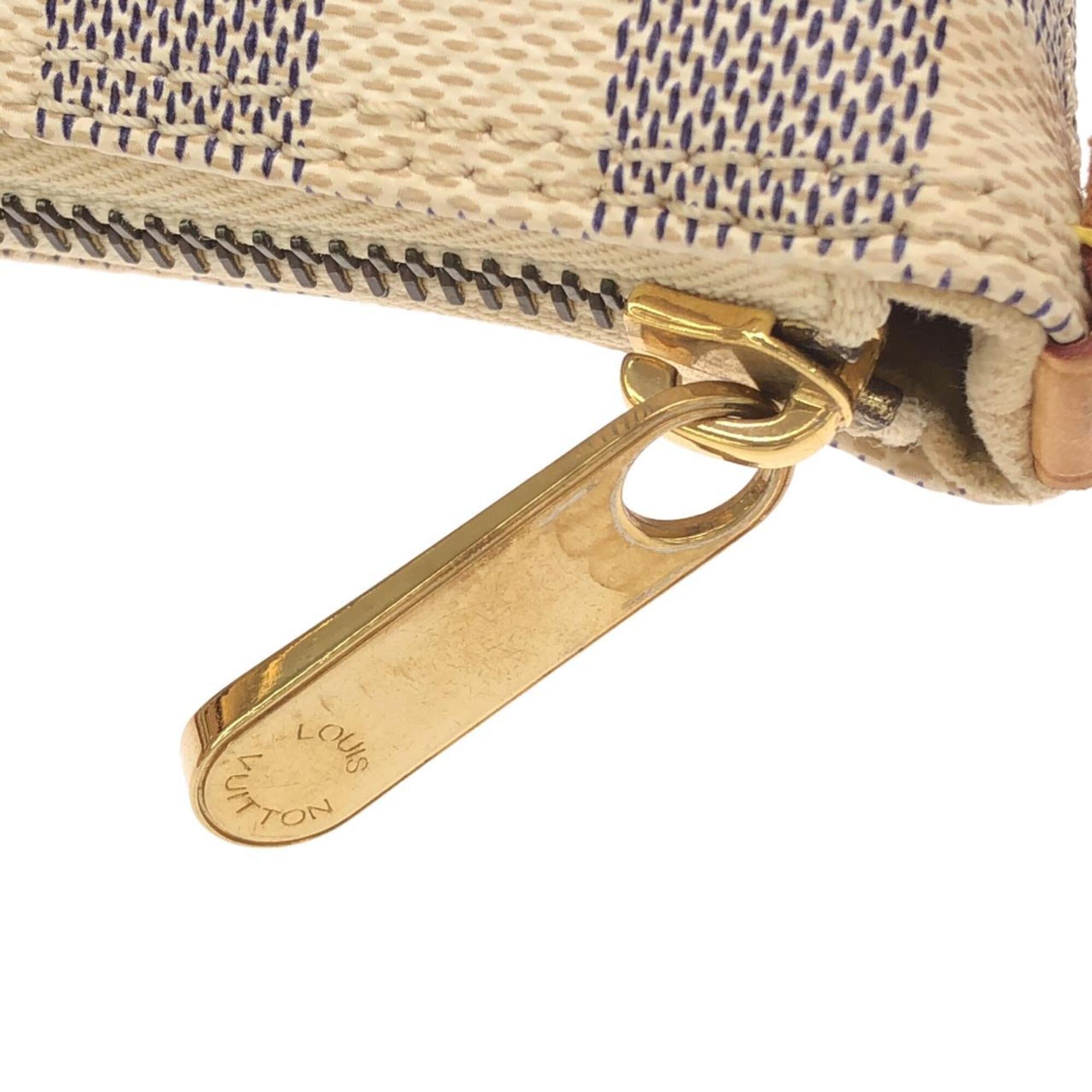 Louis Vuitton Azur Coated Canvas Handbag (Pre-Owned)
