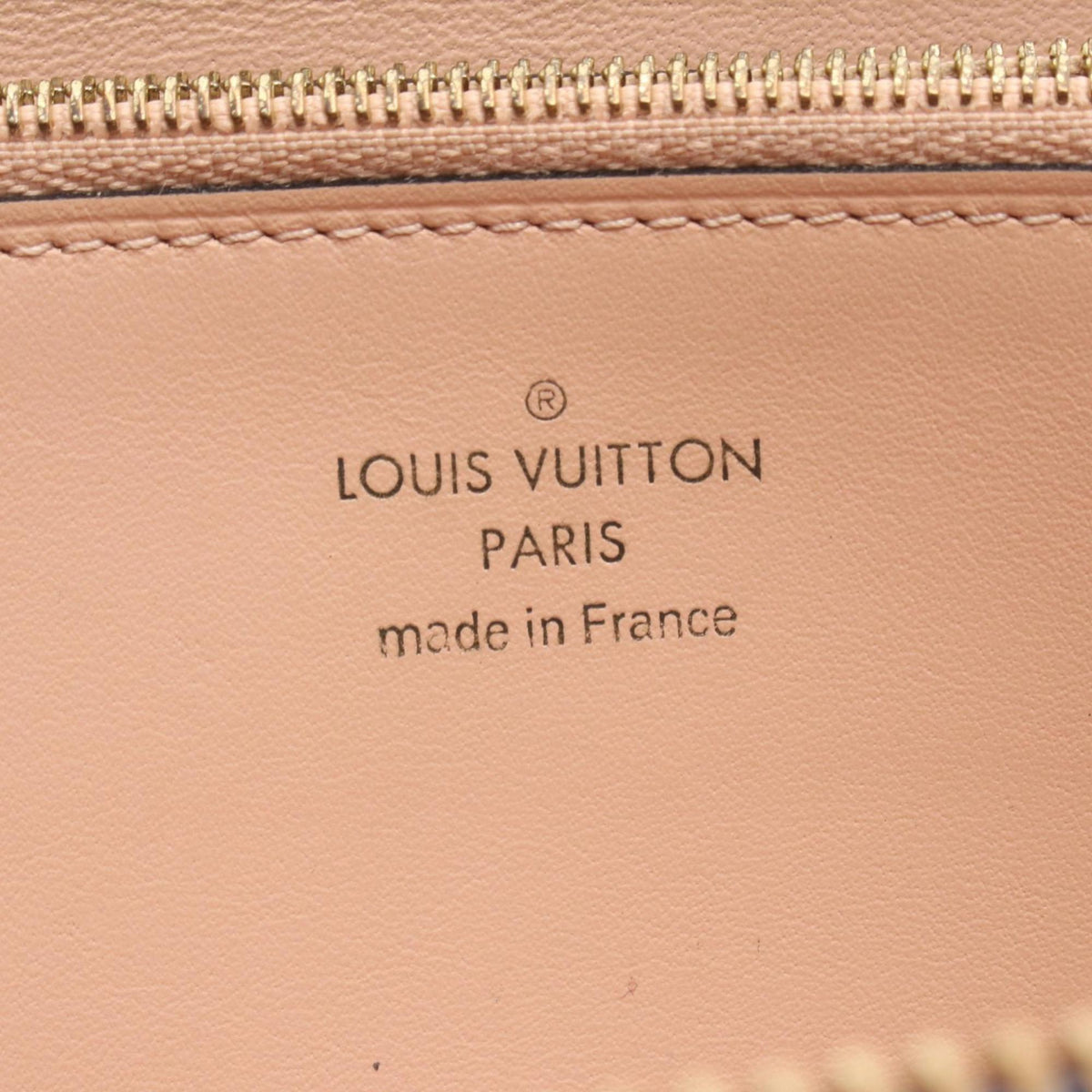 Louis Vuitton Navy Navy Blue Leather Long Wallet (Bi-Fold) (Pre-Owned)