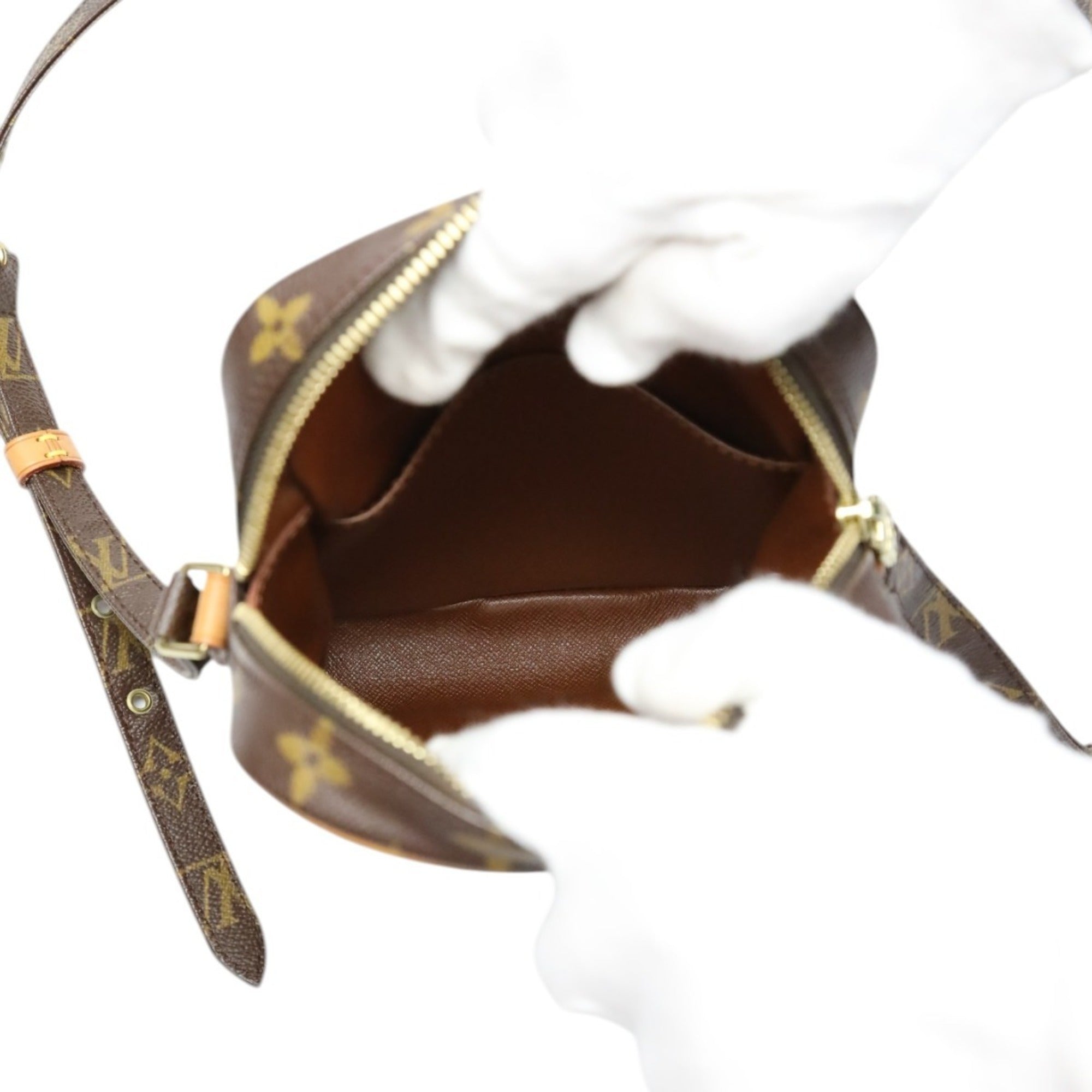 Louis Vuitton Brown Monogram Shoulder Bag (Pre-Owned)