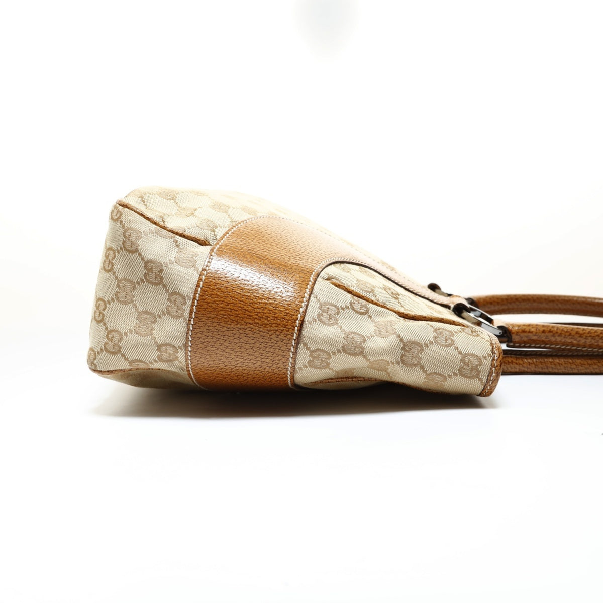 Gucci Beige Gg Canvas Tote Bag (Pre-Owned)