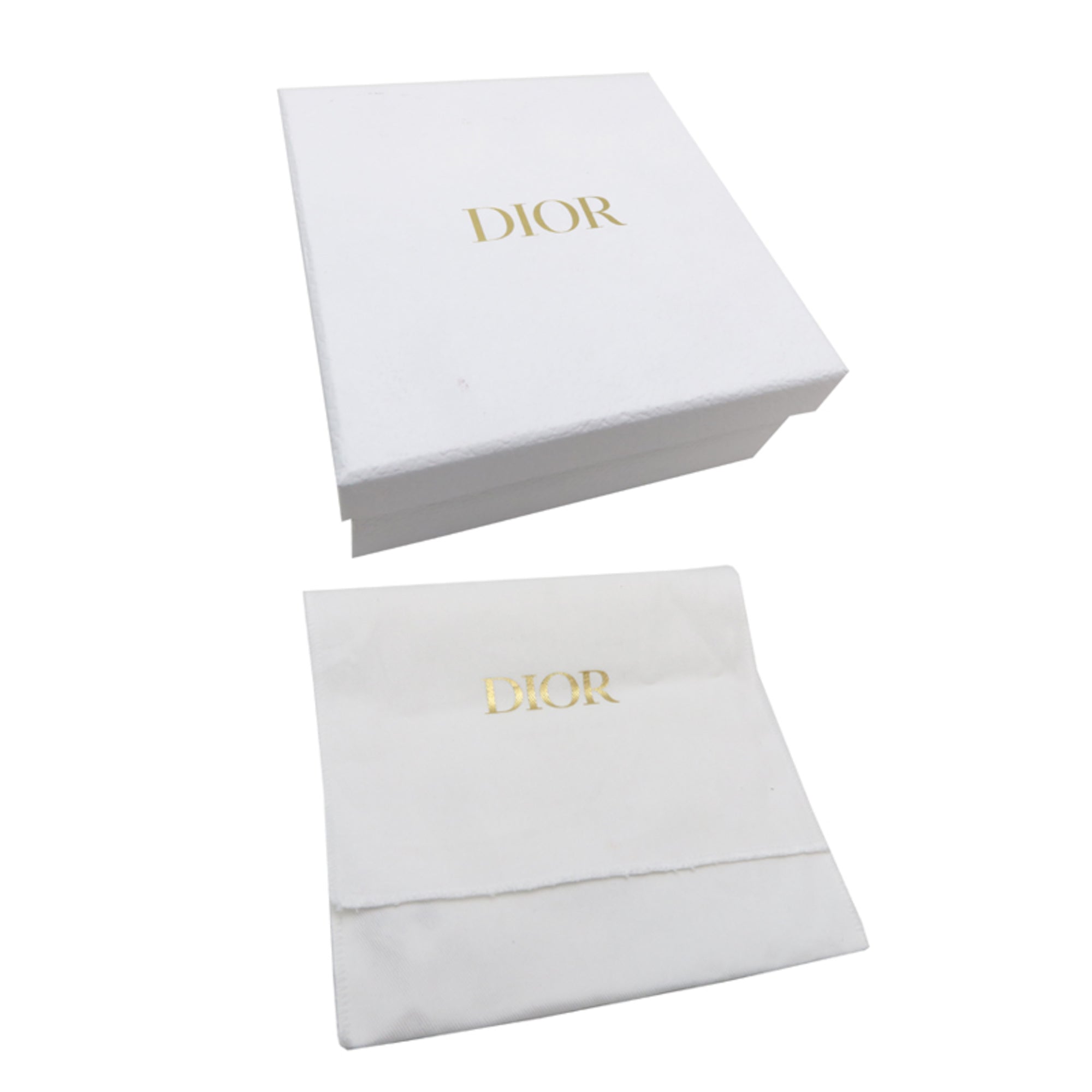 Christian Dior Beige Leather Coin Purse/Coin Case (Pre-Owned)