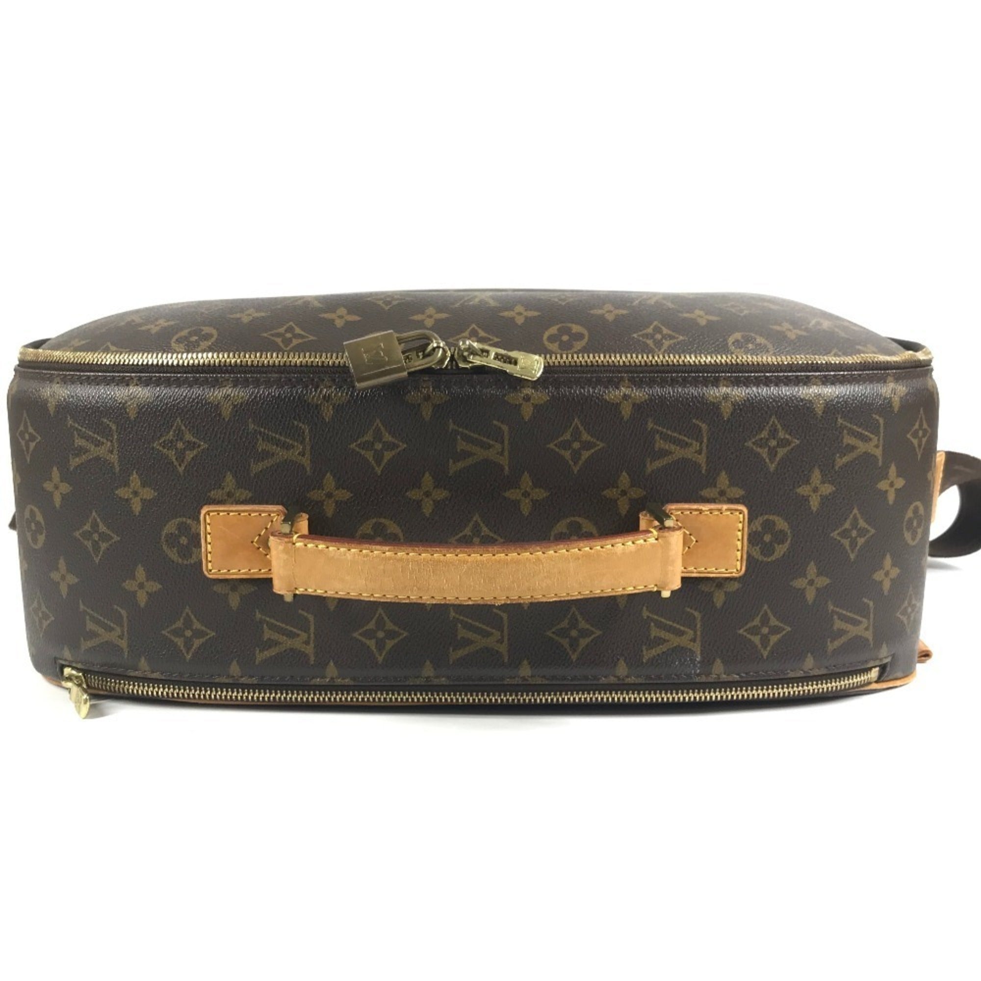 Louis Vuitton Brown Monogram Boston Bag Shoulder Bag (Pre-Owned)