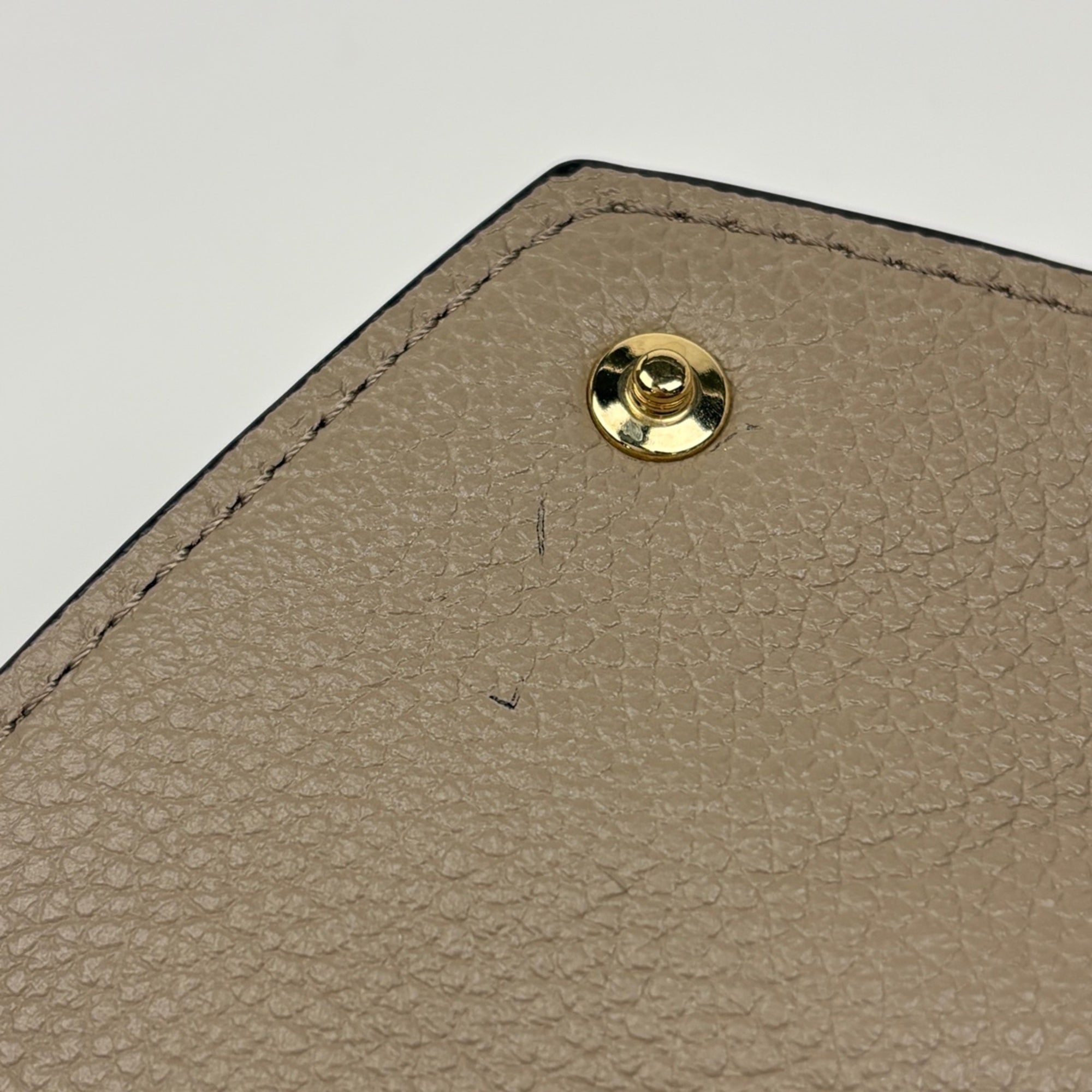Louis Vuitton Monogram Empreinte Tourterelle Monogram Empreinte Wallet (Tri-Fold) (Pre-Owned)