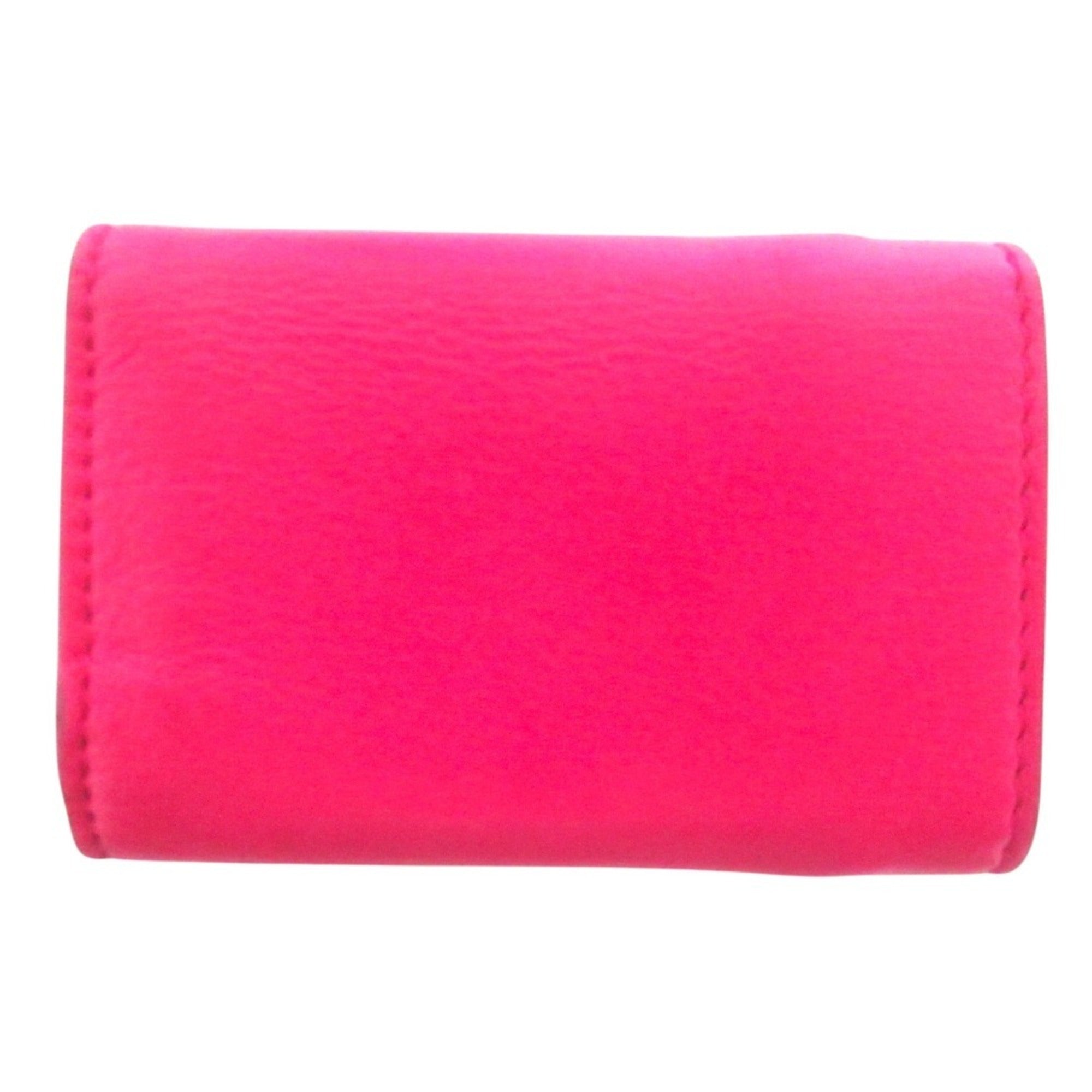 Balenciaga Pink Leather Wallet (Tri-Fold) (Pre-Owned)