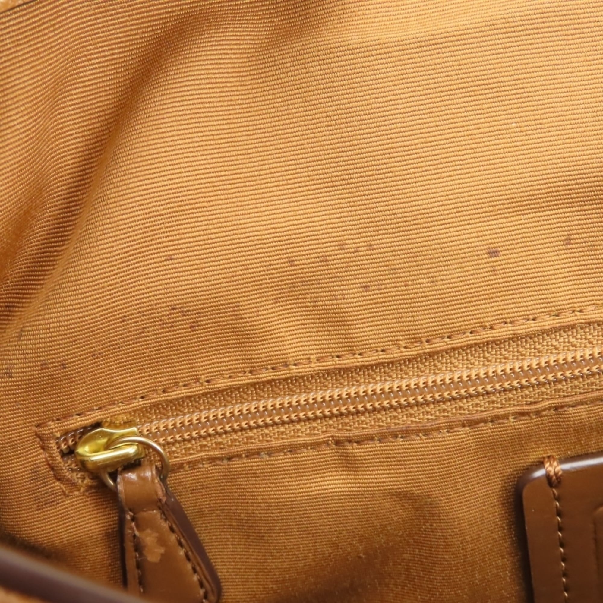 Coach Camel Leather Tote Bag (Pre-Owned)
