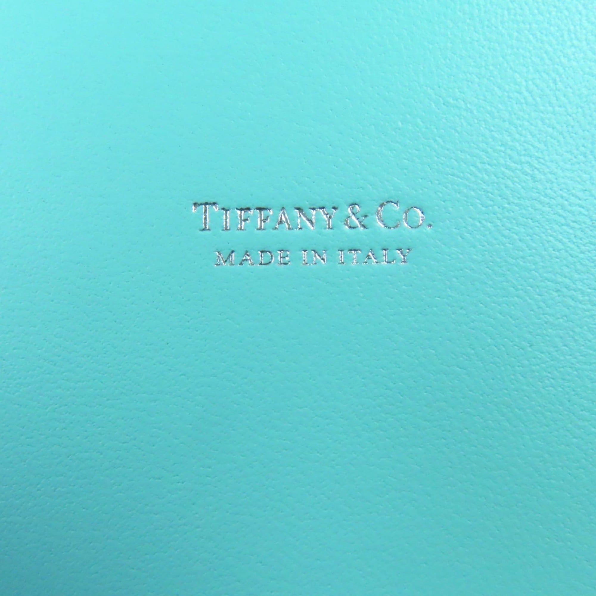 Tiffany Tiffany Blue Leather Pouch (Pre-Owned)