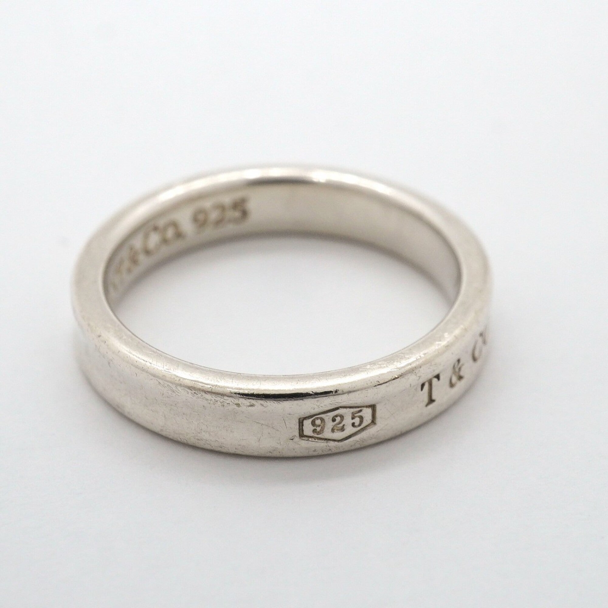 Tiffany Silver 925 Band Ring (Pre-Owned)