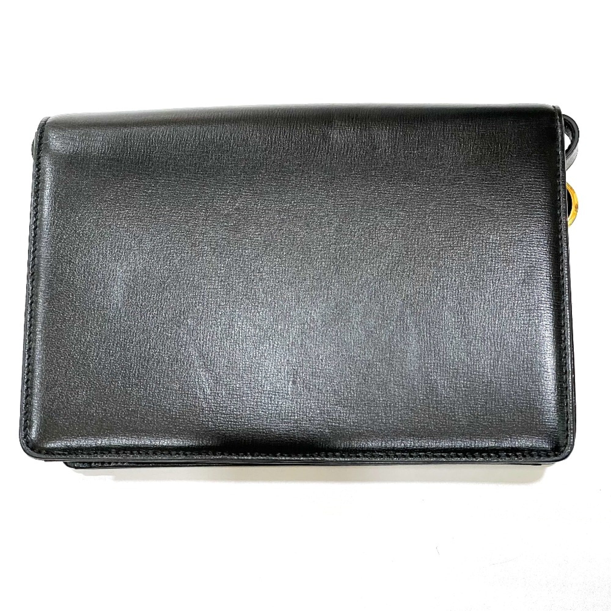 Gucci Black Leather Shoulder Bag (Pre-Owned)