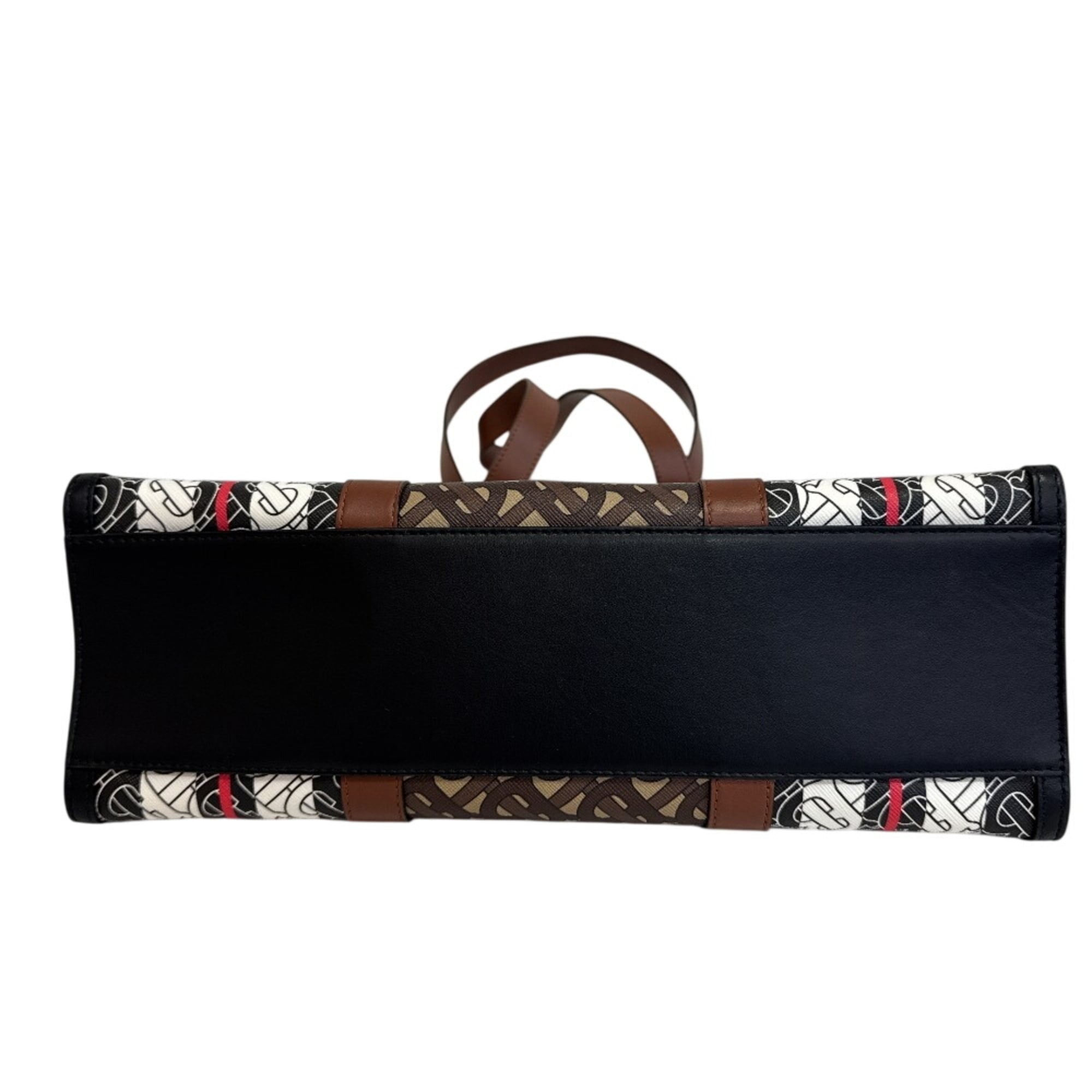 Burberry Brown Leather Tote Bag (Pre-Owned)