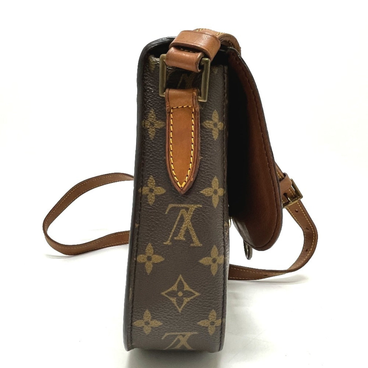 Louis Vuitton Brown Monogram Shoulder Bag (Pre-Owned)