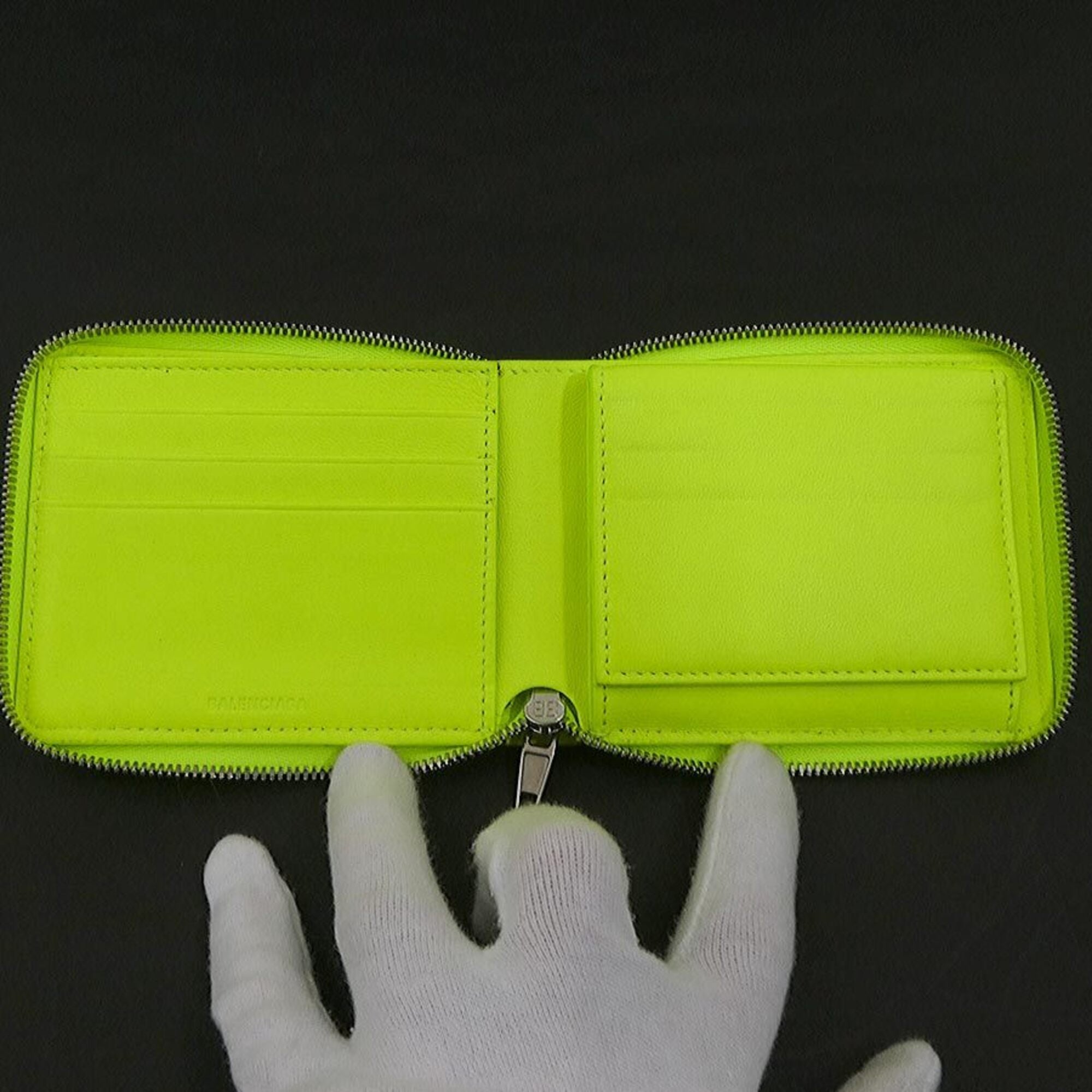 Balenciaga Yellow Leather Wallet (Bi-Fold) (Pre-Owned)
