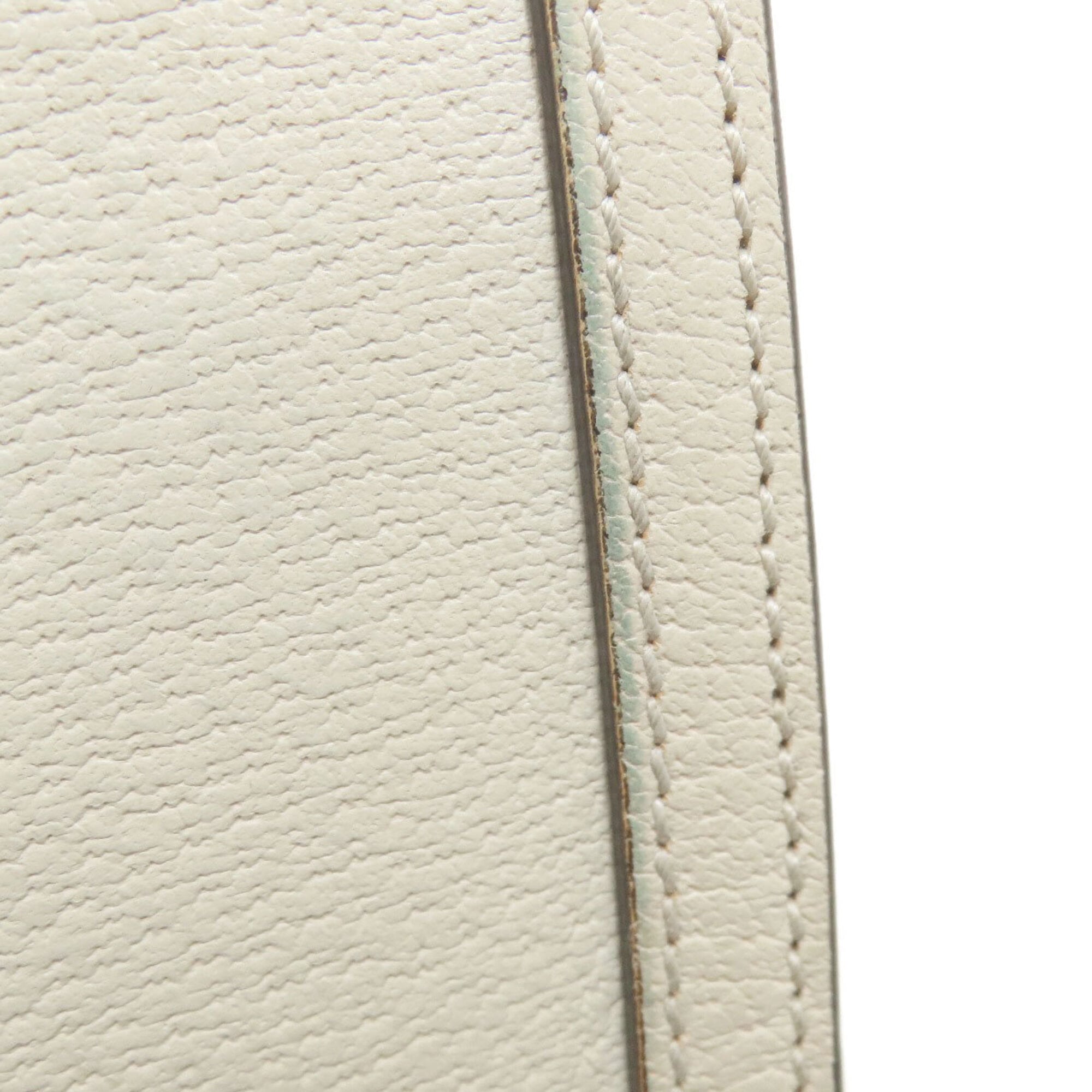 Gucci White Leather Shoulder Bag (Pre-Owned)