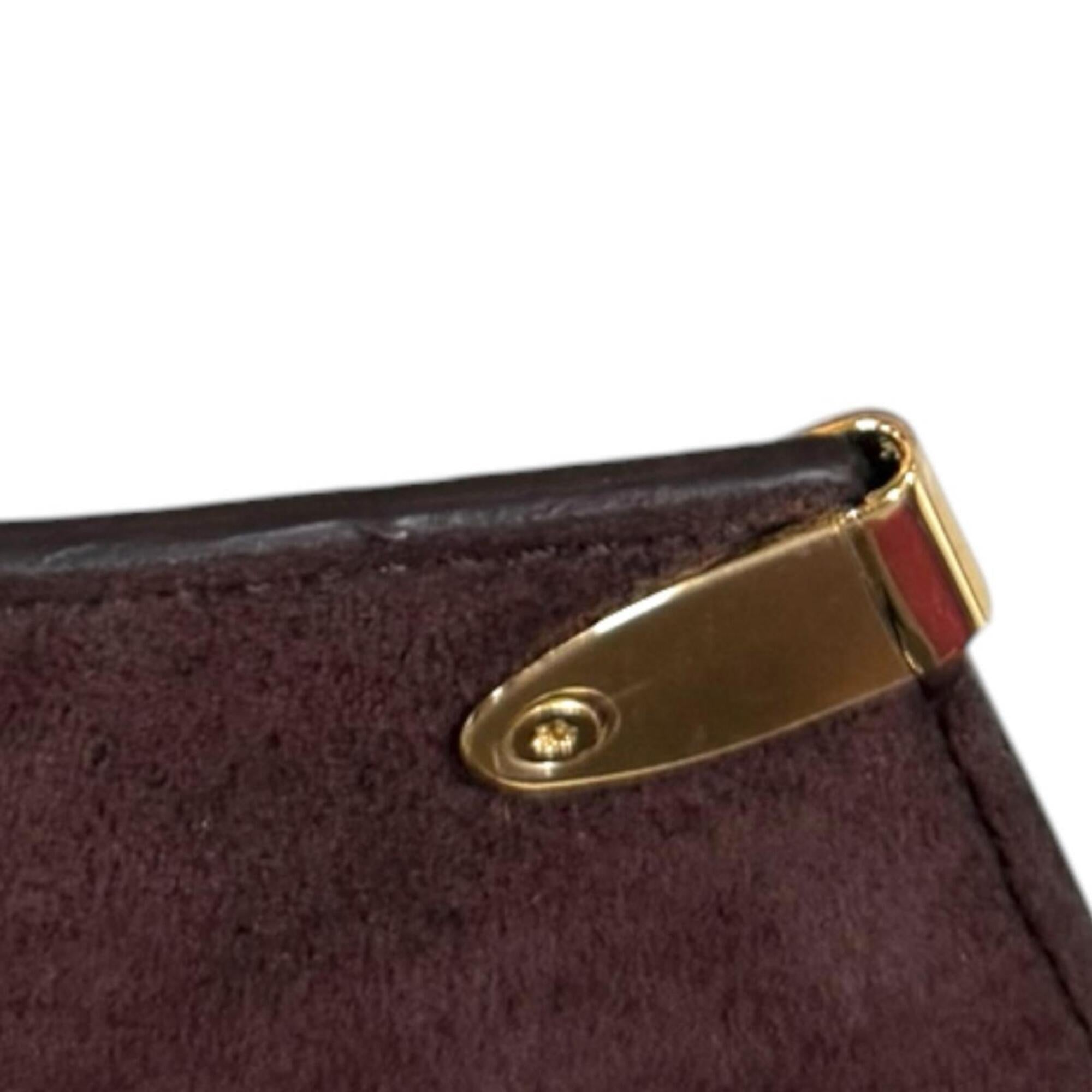 Louis Vuitton Monogram Brown Monogram Pouch Shoulder Bag (Pre-Owned)