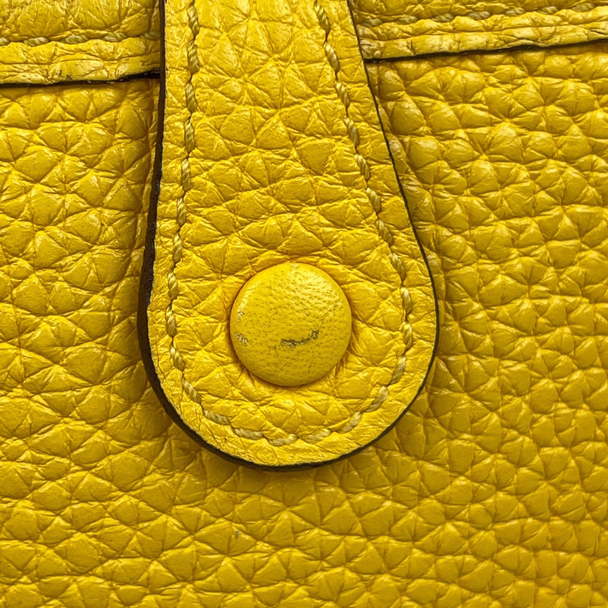 Hermes Evelyne Taurillon Clemence Leather Pochette Shoulder Bag (Pre-Owned)