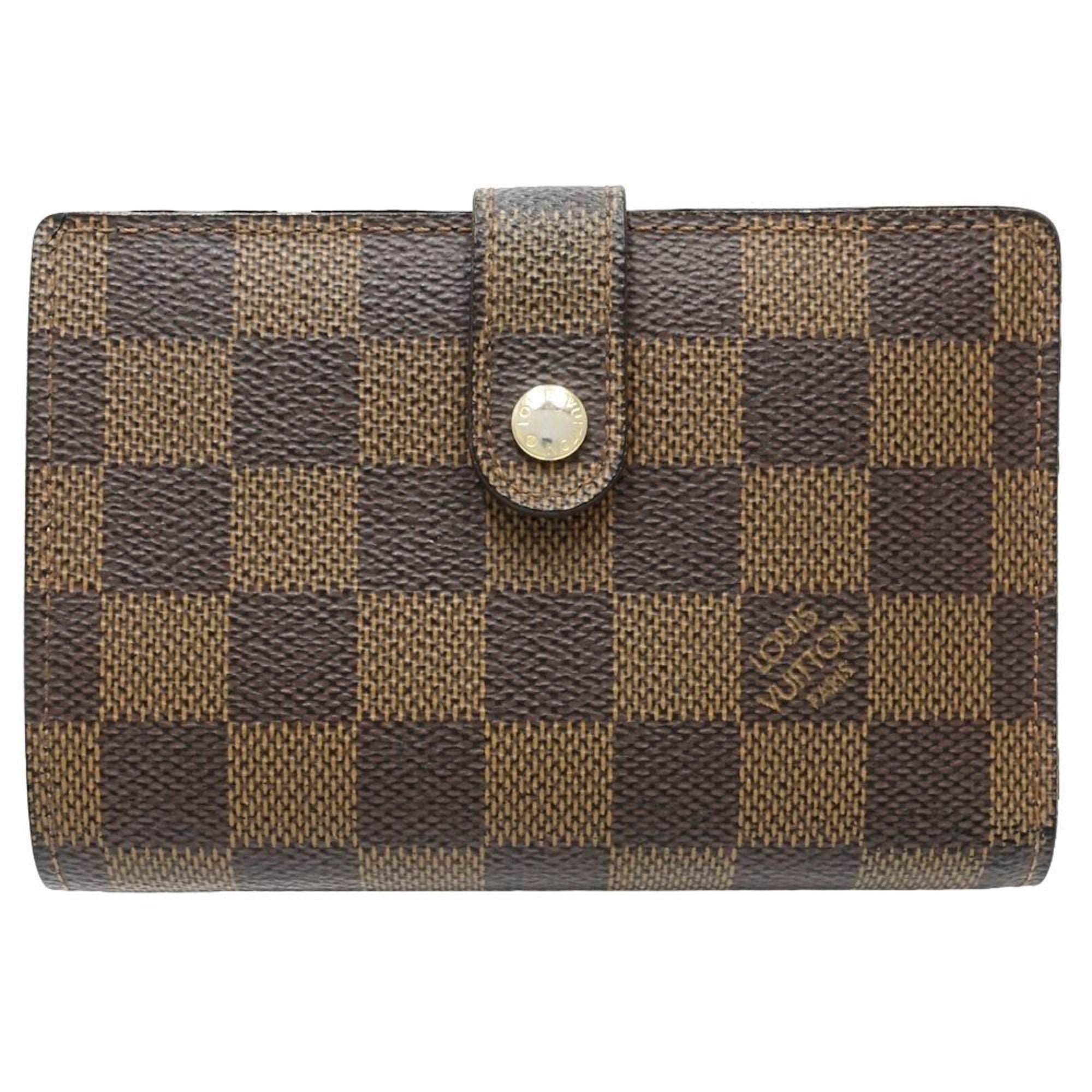 Louis Vuitton Damier Ebene Canvas Wallet (Bi-Fold) (Pre-Owned)