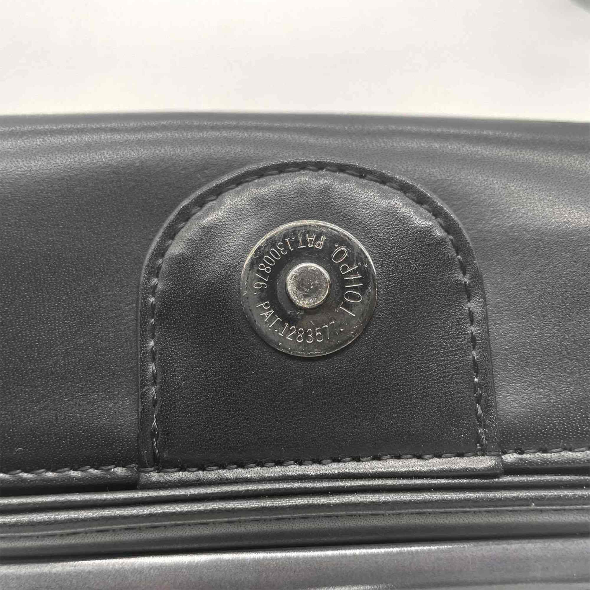 Givenchy Black Leather Handbag Shoulder Bag (Pre-Owned)