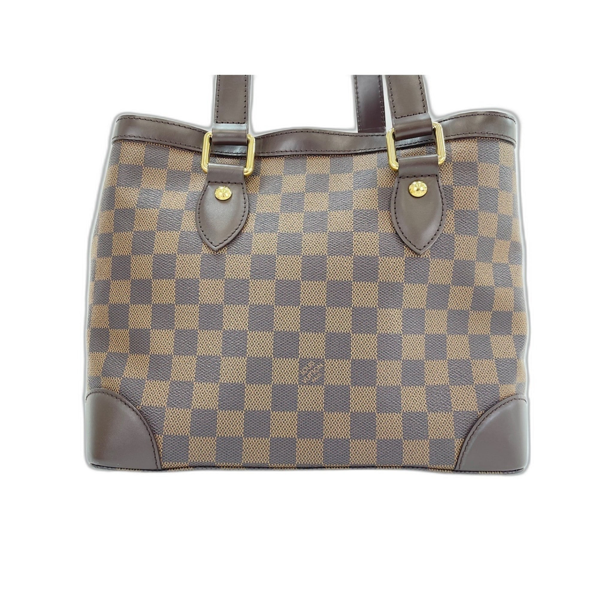 Louis Vuitton Brown Damier Canvas Handbag (Pre-Owned)