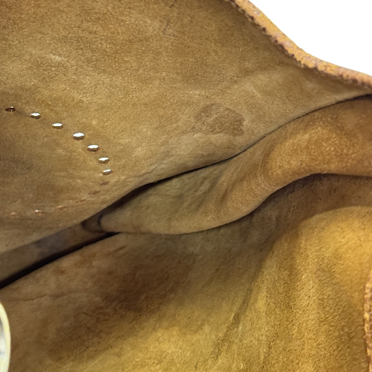 Hermes Brown Leather Shoulder Bag (Pre-Owned)
