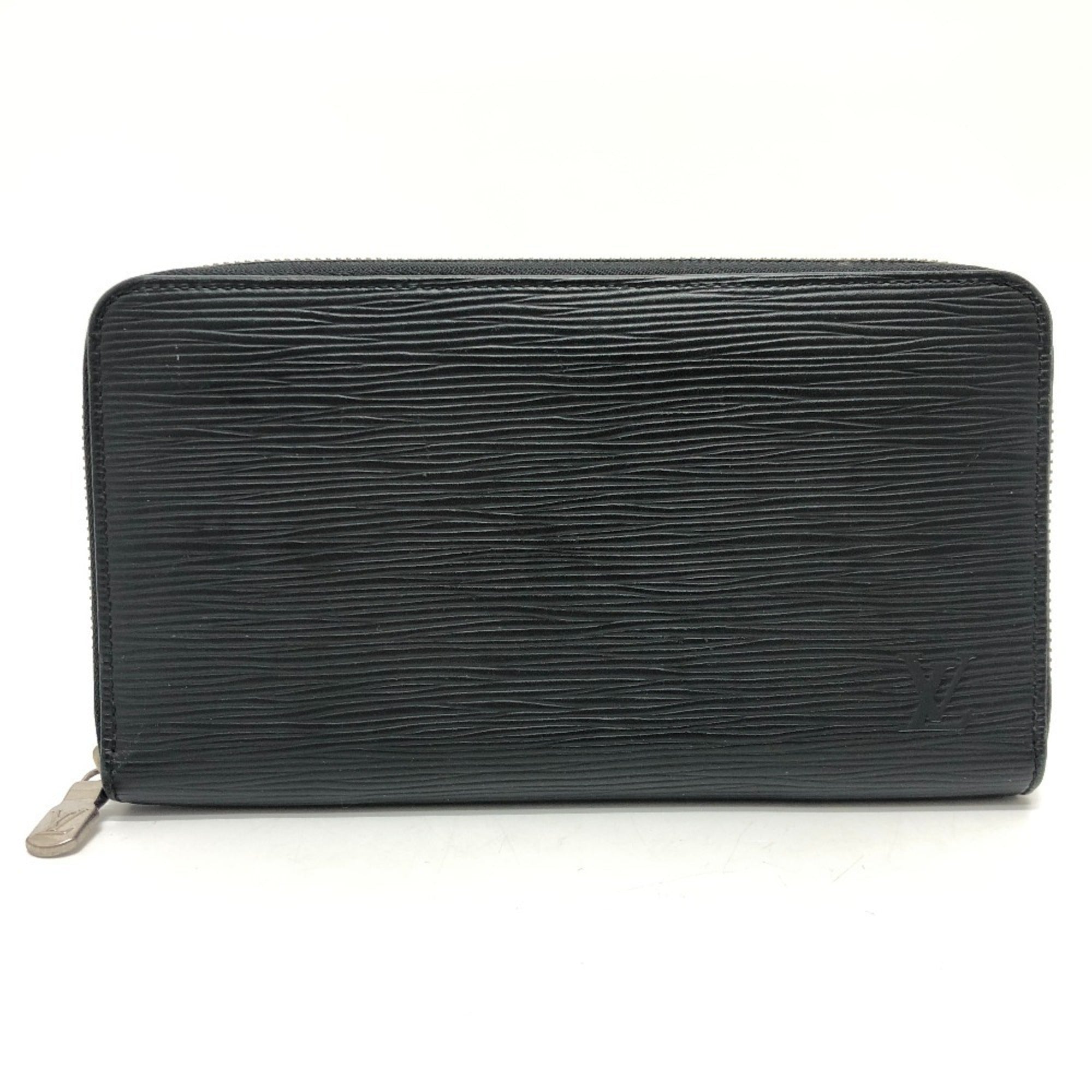 Louis Vuitton Black Epi Leather Long Wallet (Bi-Fold) (Pre-Owned)