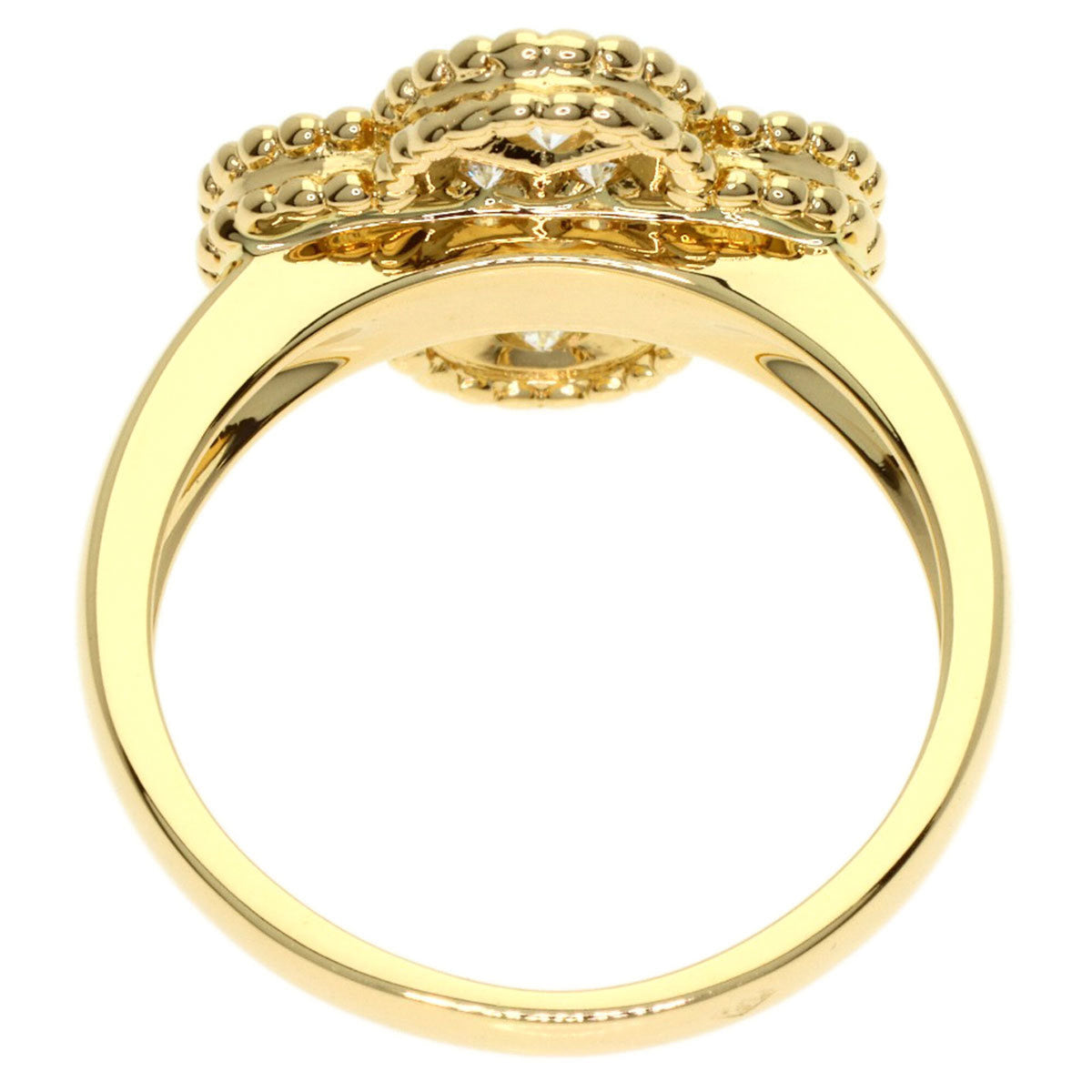 Van Cleef & Arpels Gold Yellow Gold (18K) Band Ring (Pre-Owned)