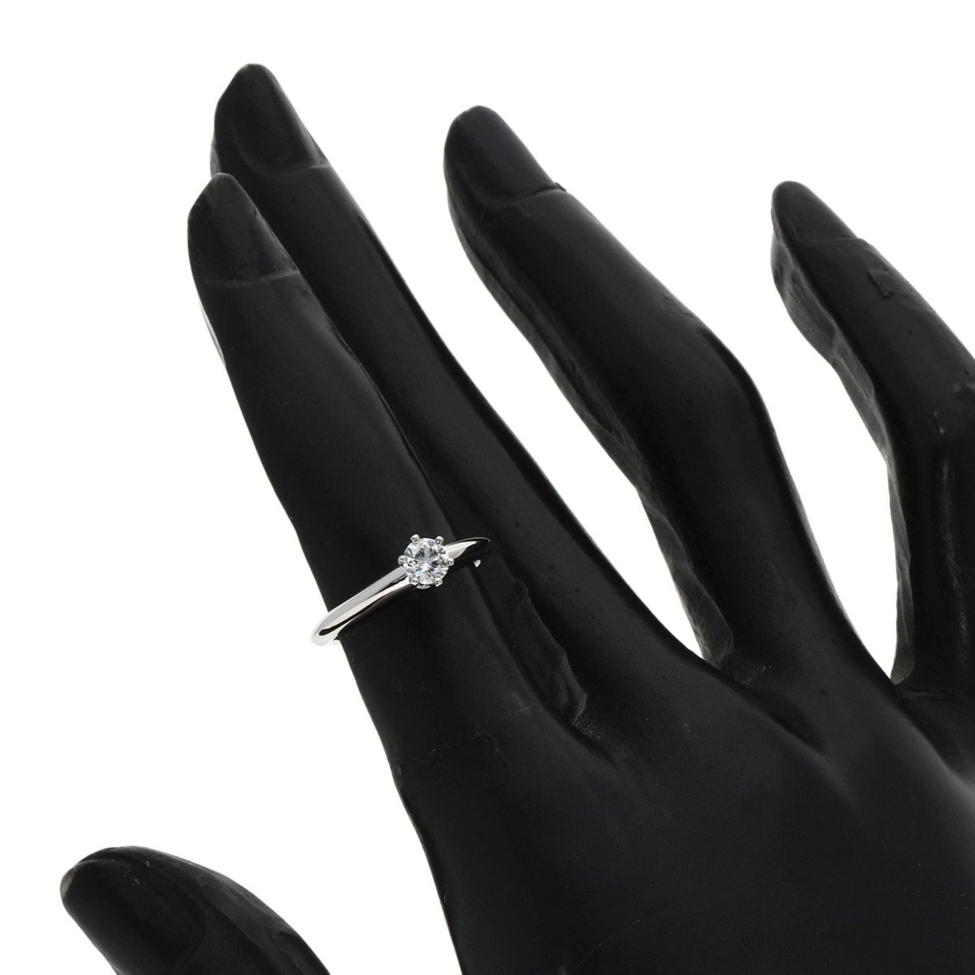 Tiffany Platinum 950 Band Ring (Pre-Owned)