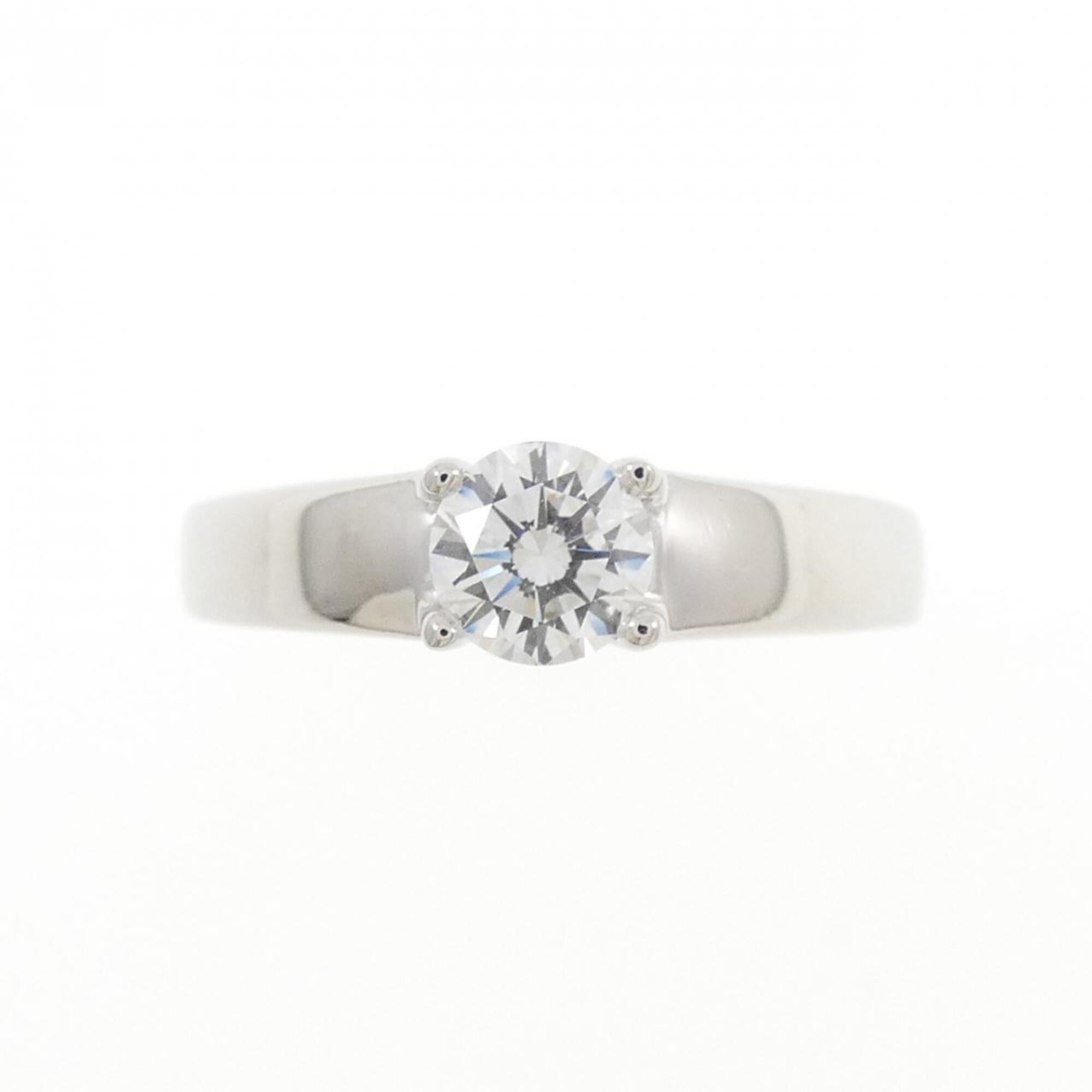 Bvlgari Platinum Platinum 950 Band Ring (Pre-Owned)