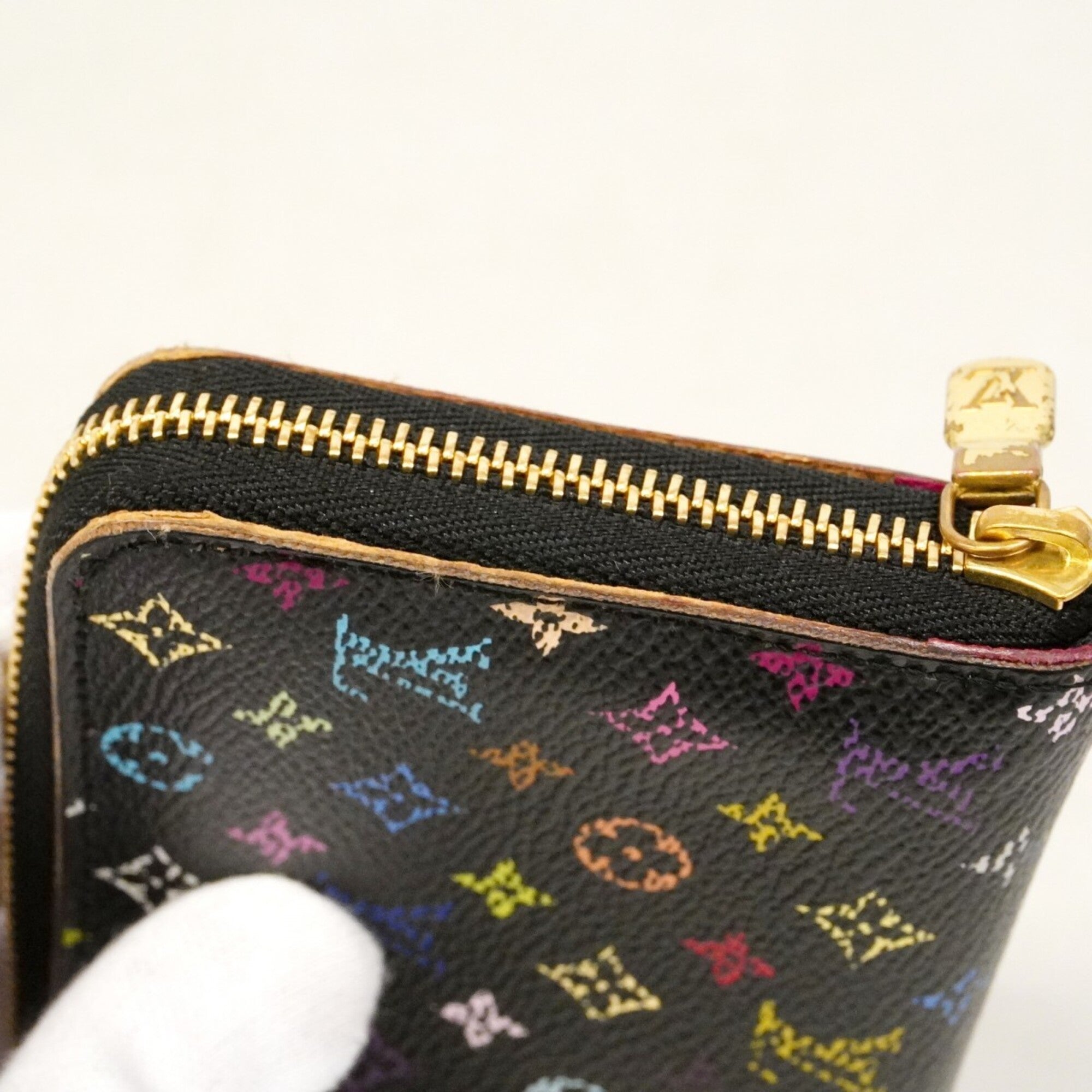 Louis Vuitton Grenade Noir Coin Purse/Coin Case (Pre-Owned)