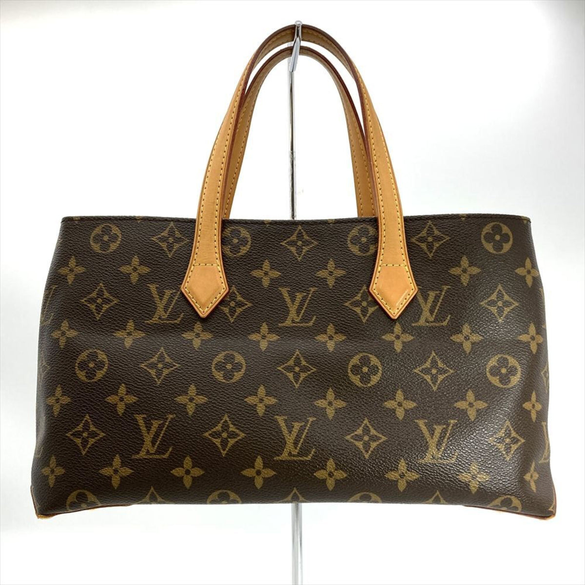 Louis Vuitton Brown Monogram Canvas Handbag (Pre-Owned)