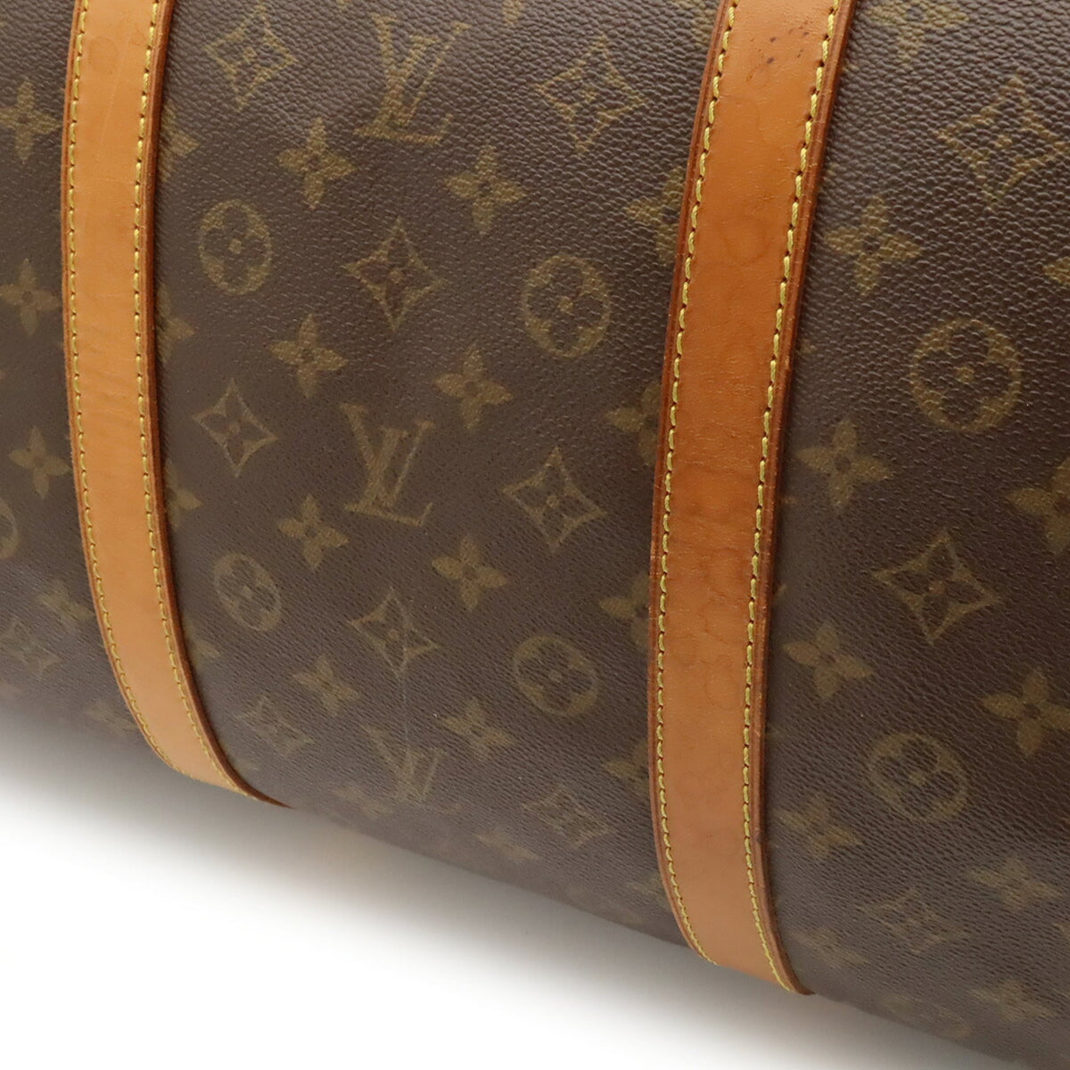 Louis Vuitton Brown Monogram Monogram Boston Bag Handbag (Pre-Owned)
