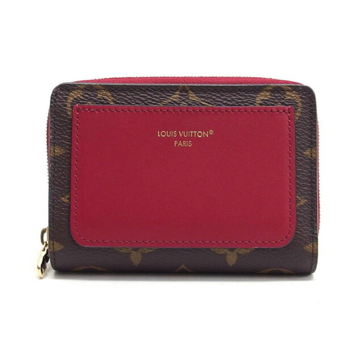 Louis Vuitton Fuchsia Pink Monogram Leather Wallet (Bi-Fold) (Pre-Owned)